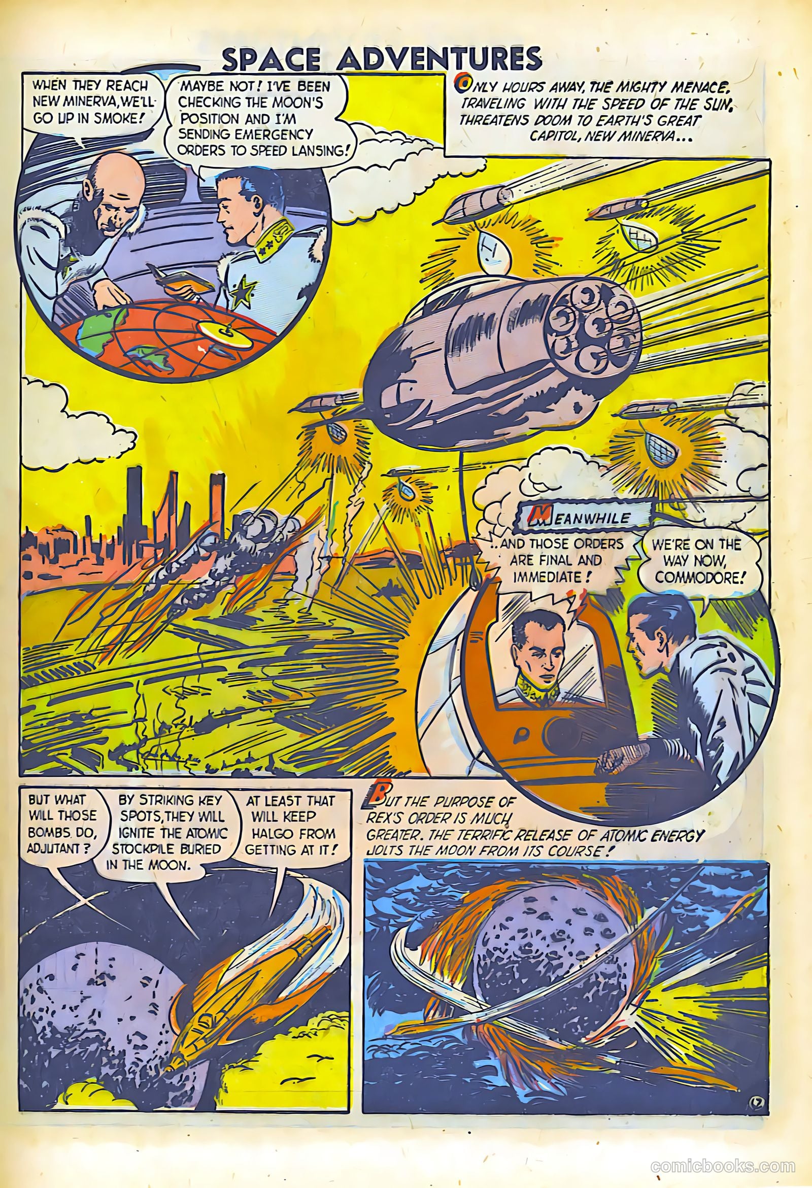 Space Adventures #1 (1952) — page 17 of 35
