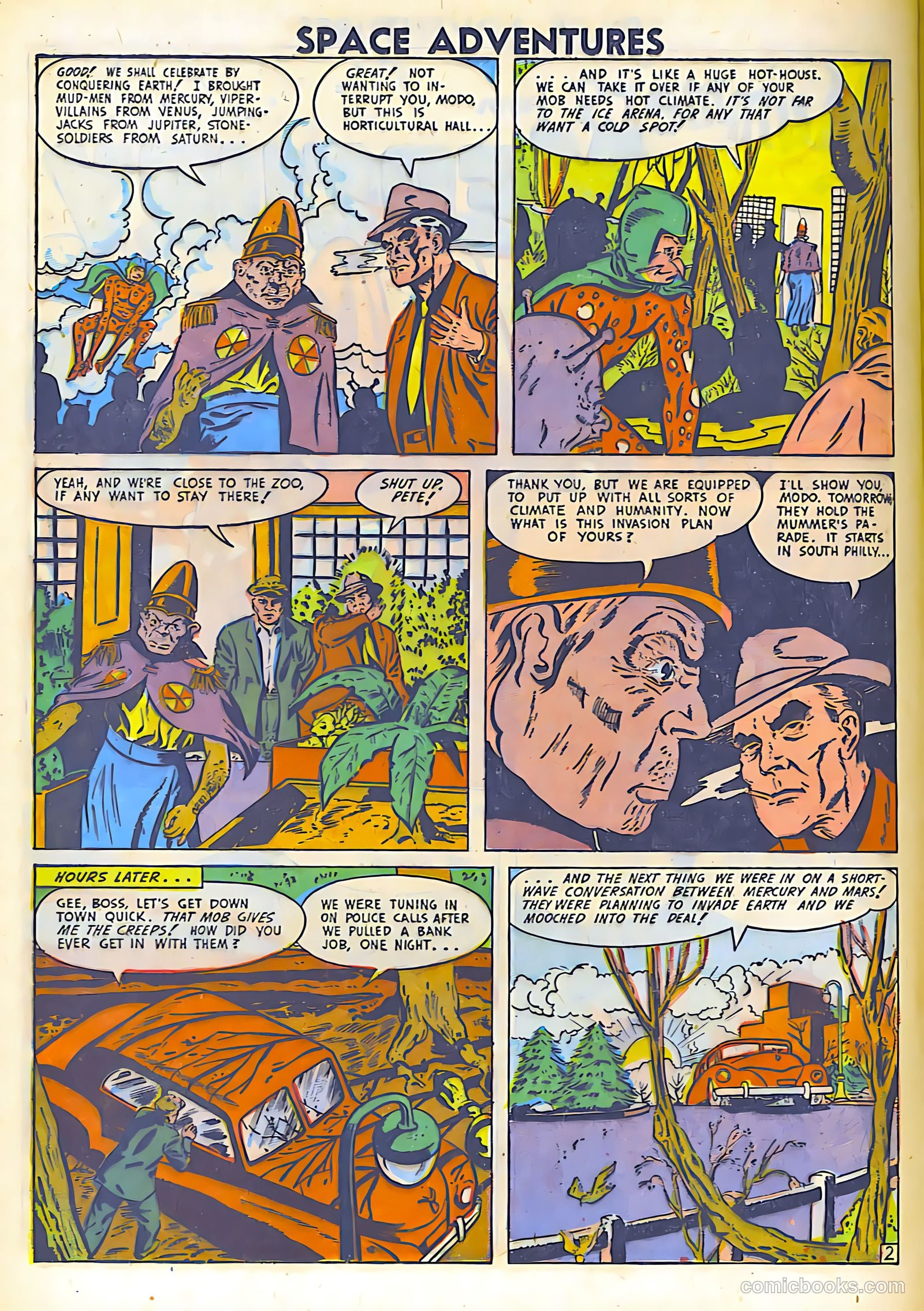 Space Adventures #1 (1952) — page 23 of 35