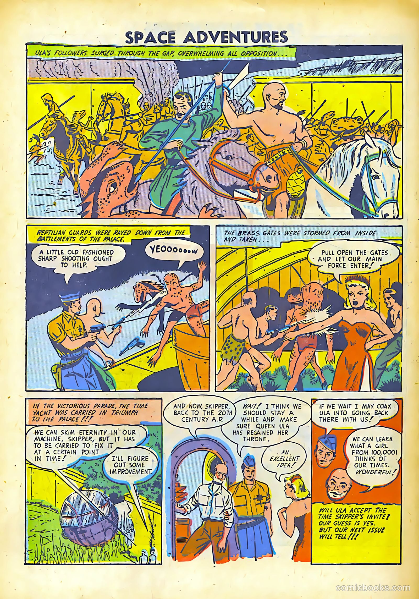 Space Adventures #1 (1952) — page 33 of 35