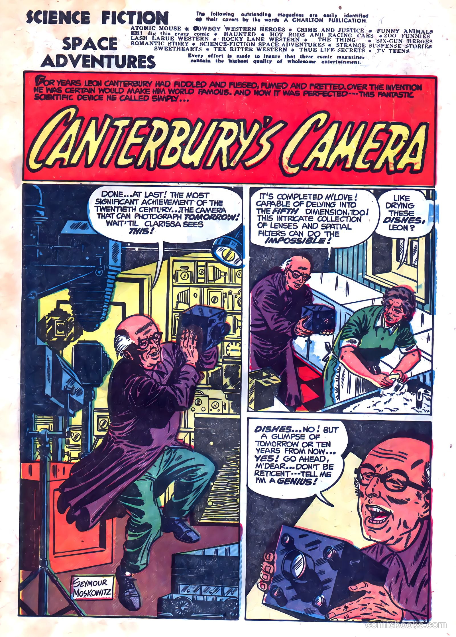 Space Adventures #10 (1954) — page 3 of 36