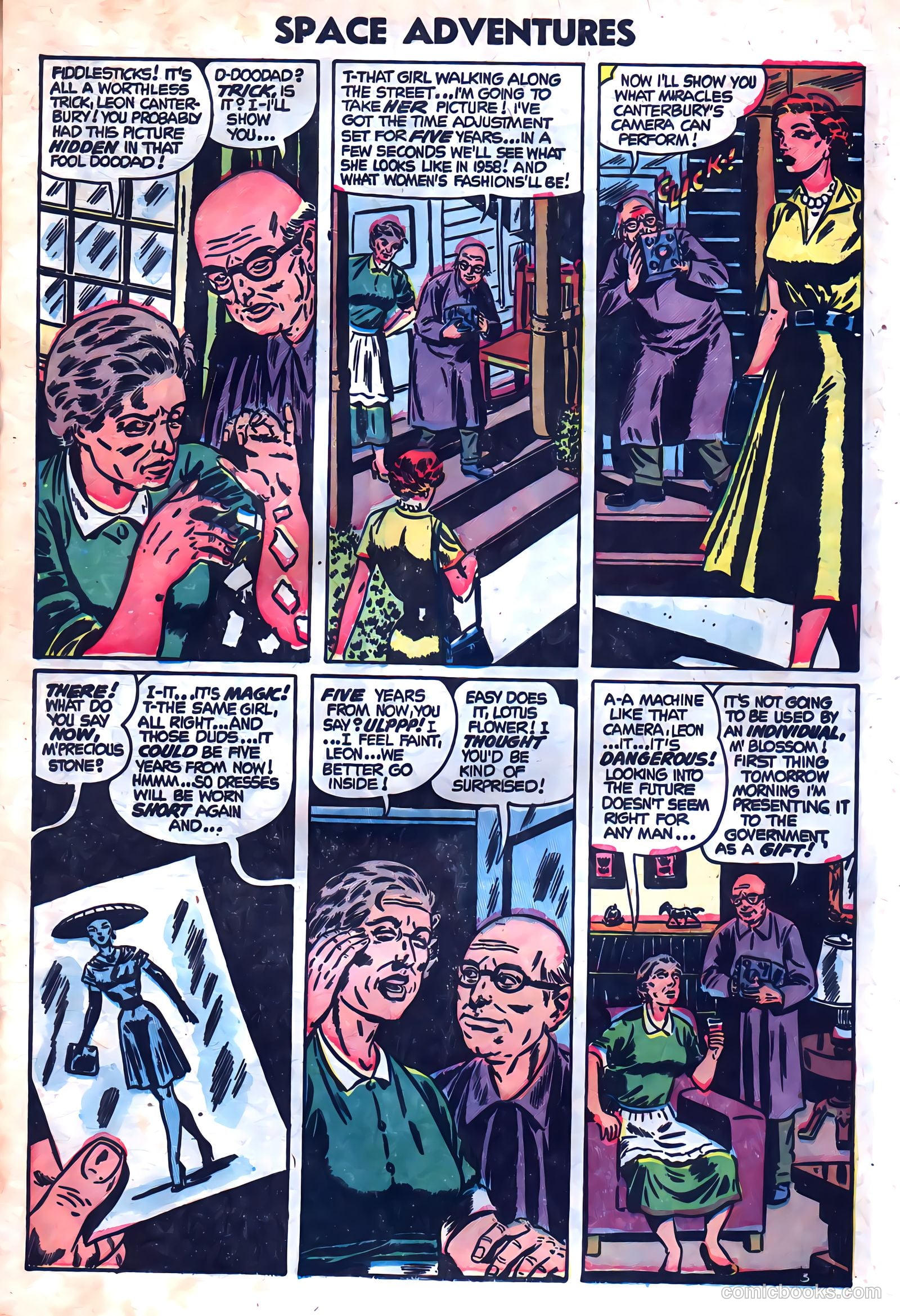 Space Adventures #10 (1954) — page 5 of 36