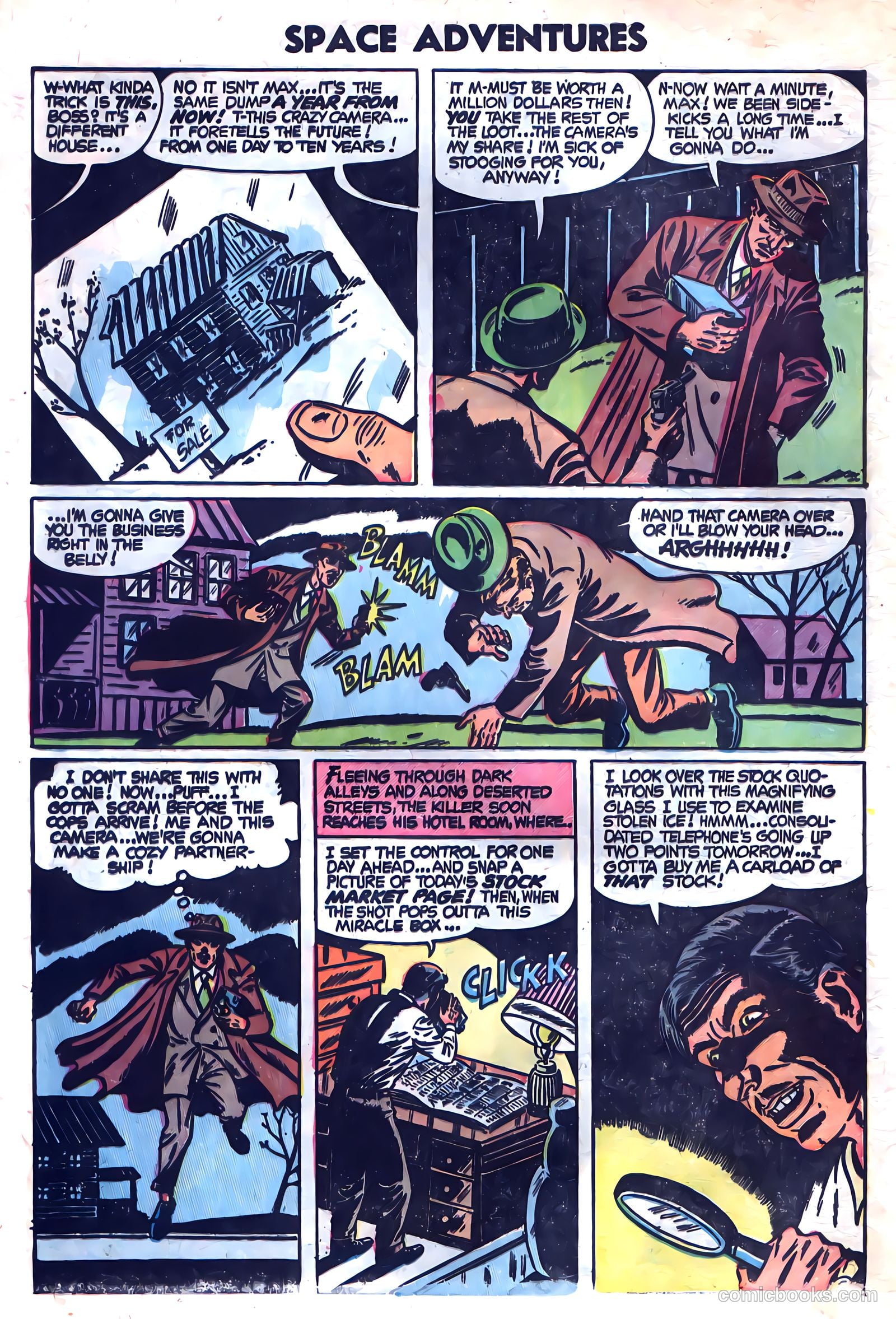 Space Adventures #10 (1954) — page 8 of 36
