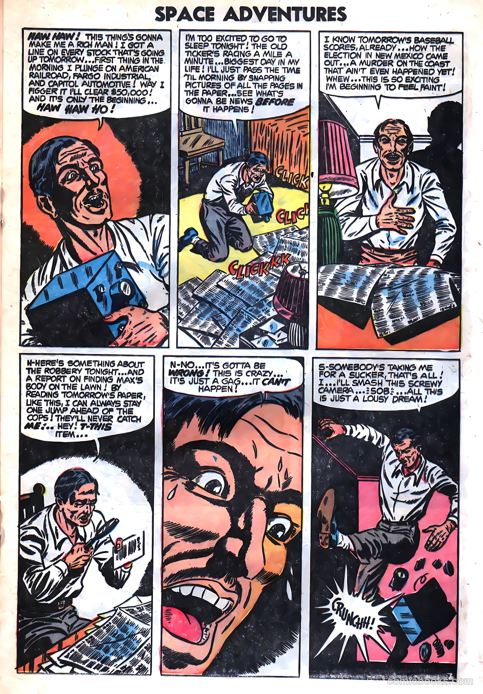 Space Adventures #10 (1954) — page 9 of 36