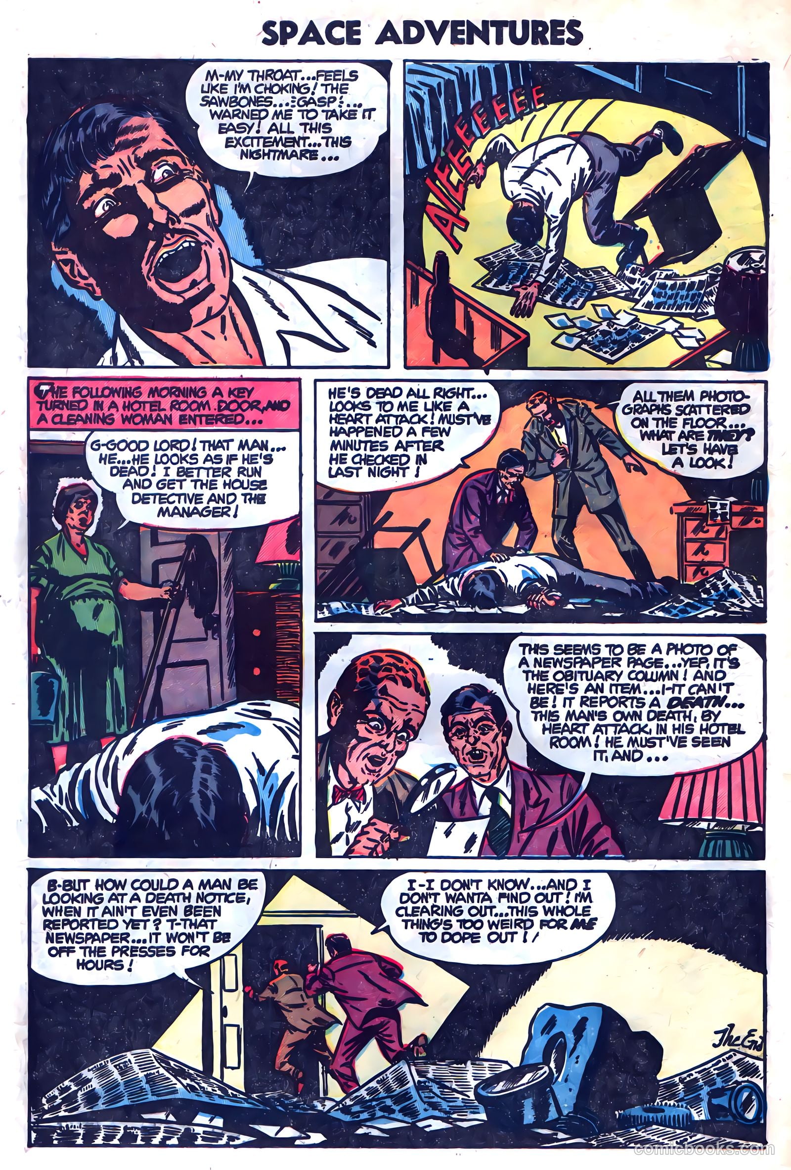 Space Adventures #10 (1954) — page 10 of 36