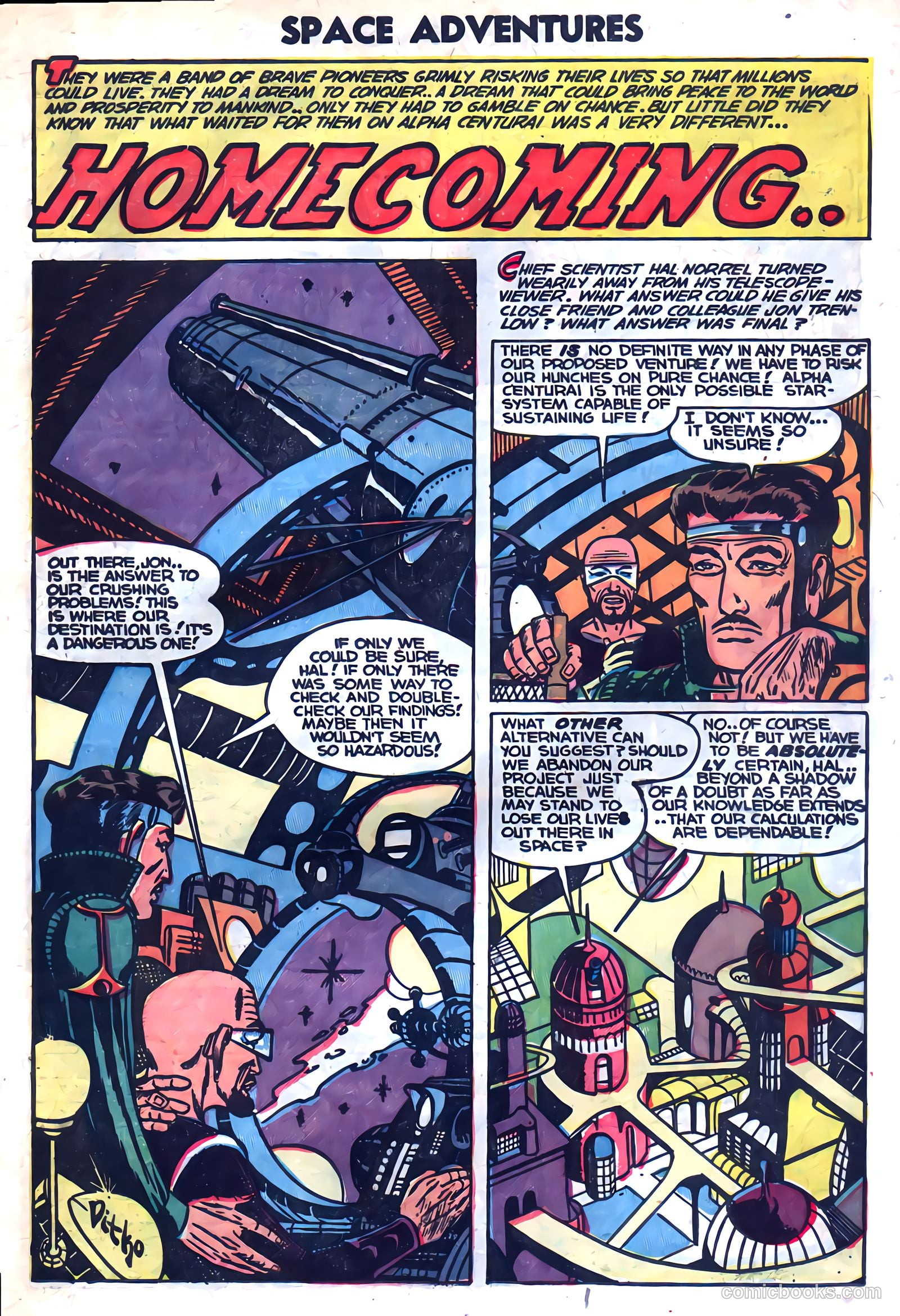 Space Adventures #10 (1954) — page 11 of 36