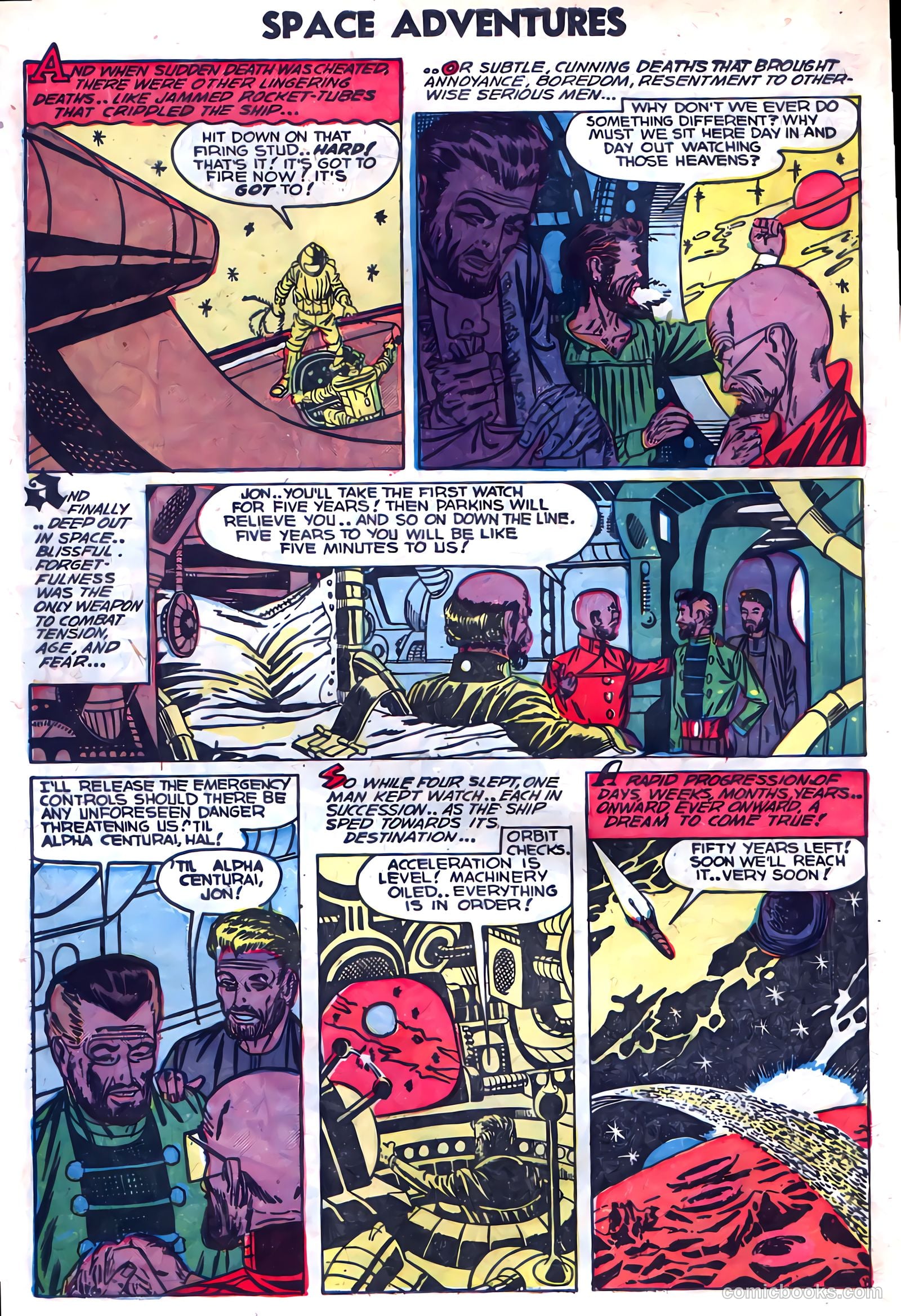 Space Adventures #10 (1954) — page 14 of 36