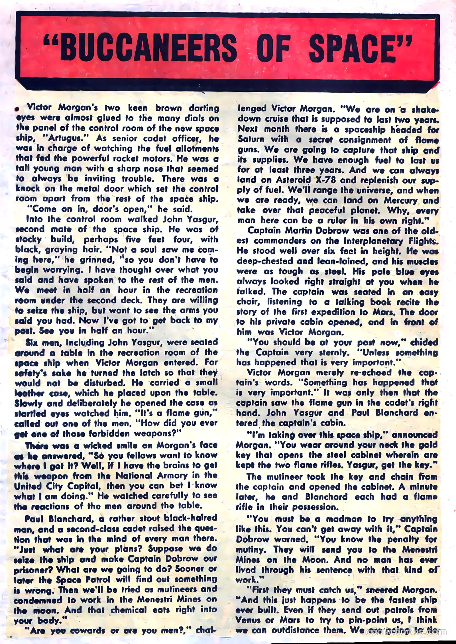 Space Adventures #10 (1954) — page 16 of 36