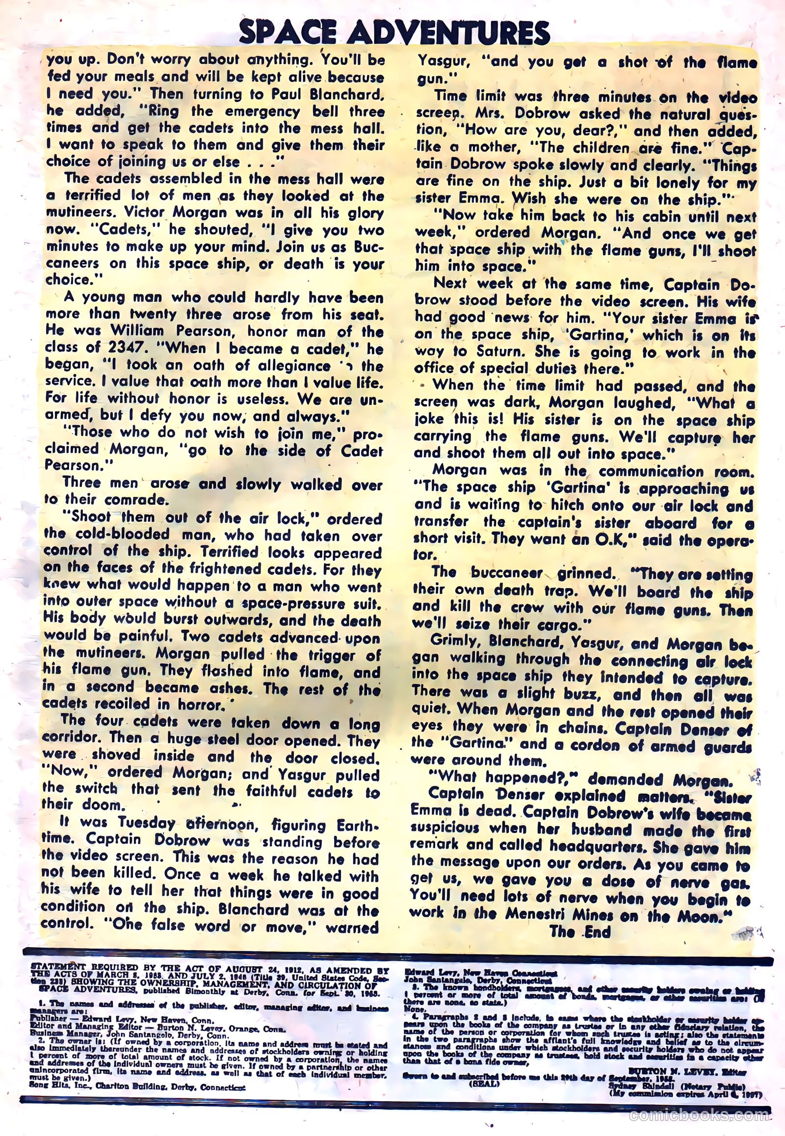 Space Adventures #10 (1954) — page 17 of 36