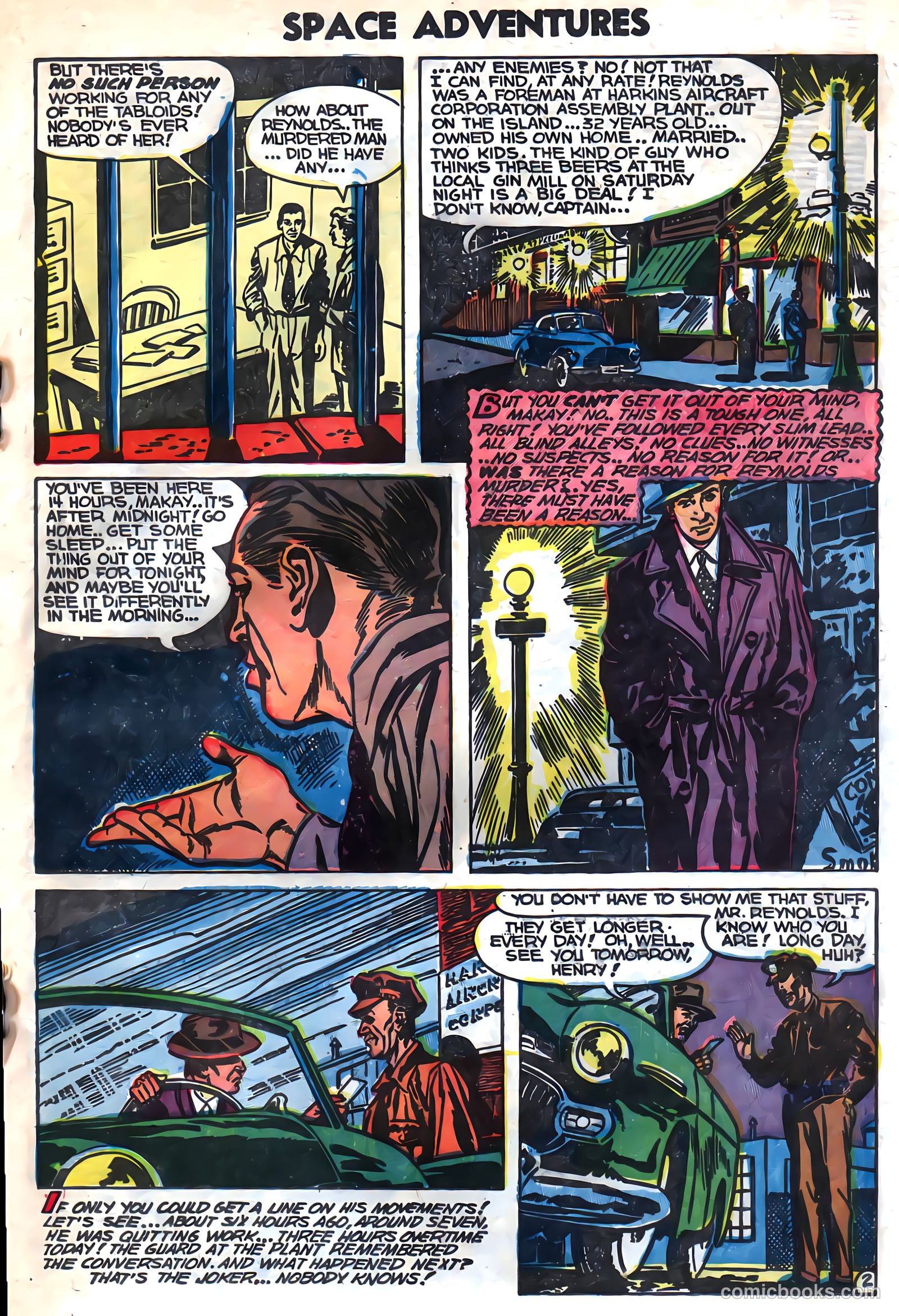 Space Adventures #10 (1954) — page 19 of 36