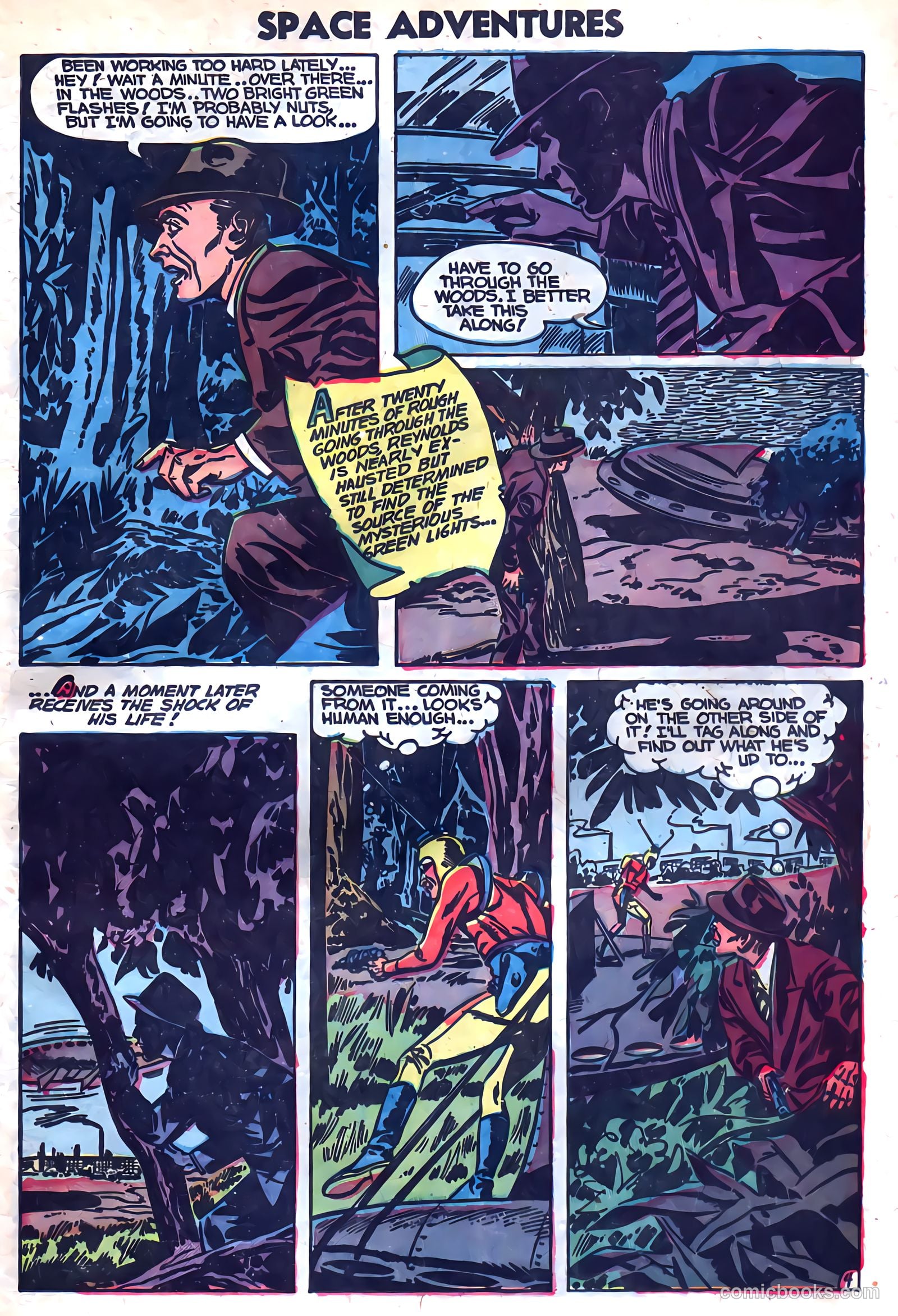 Space Adventures #10 (1954) — page 21 of 36