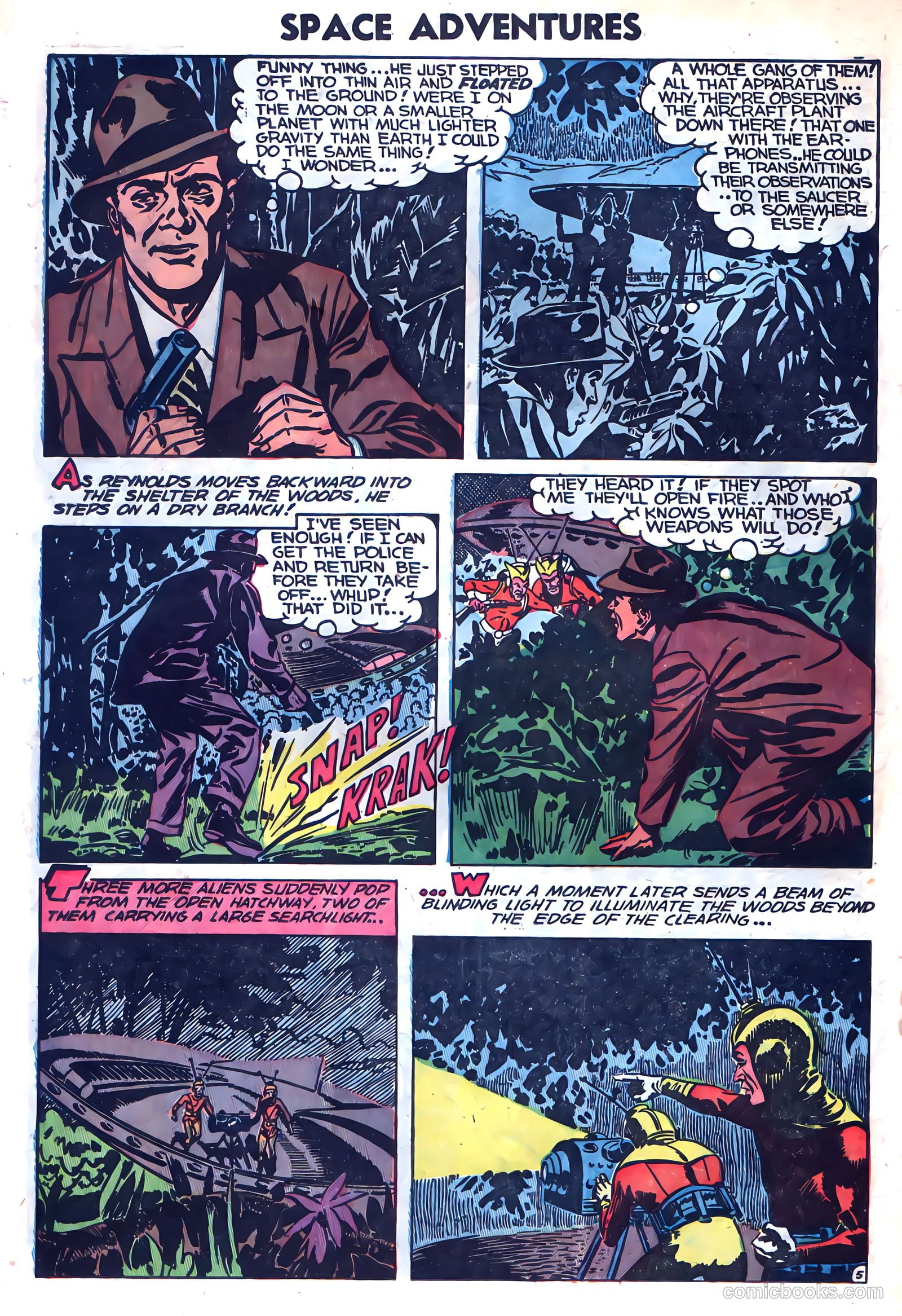 Space Adventures #10 (1954) — page 22 of 36