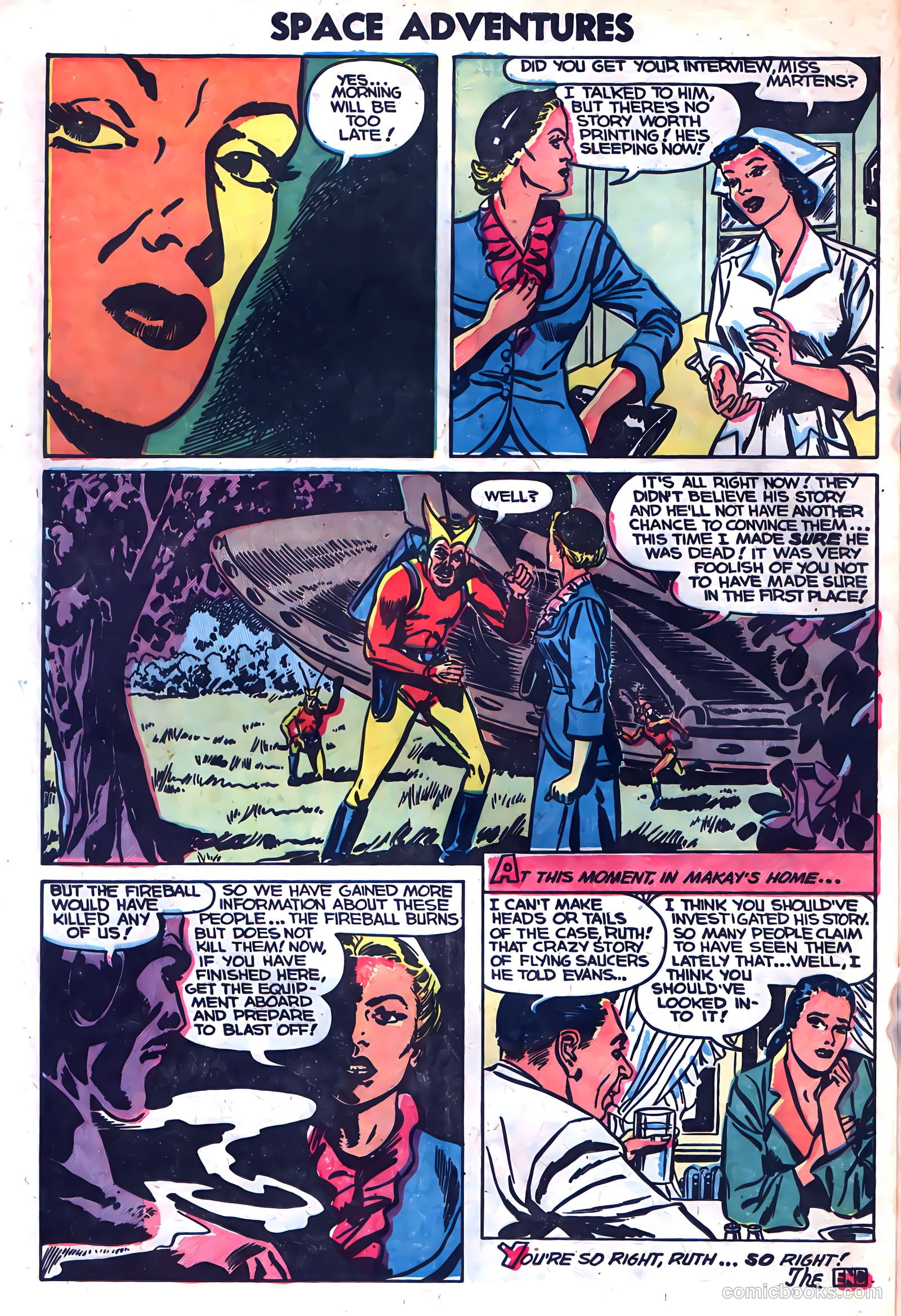 Space Adventures #10 (1954) — page 24 of 36