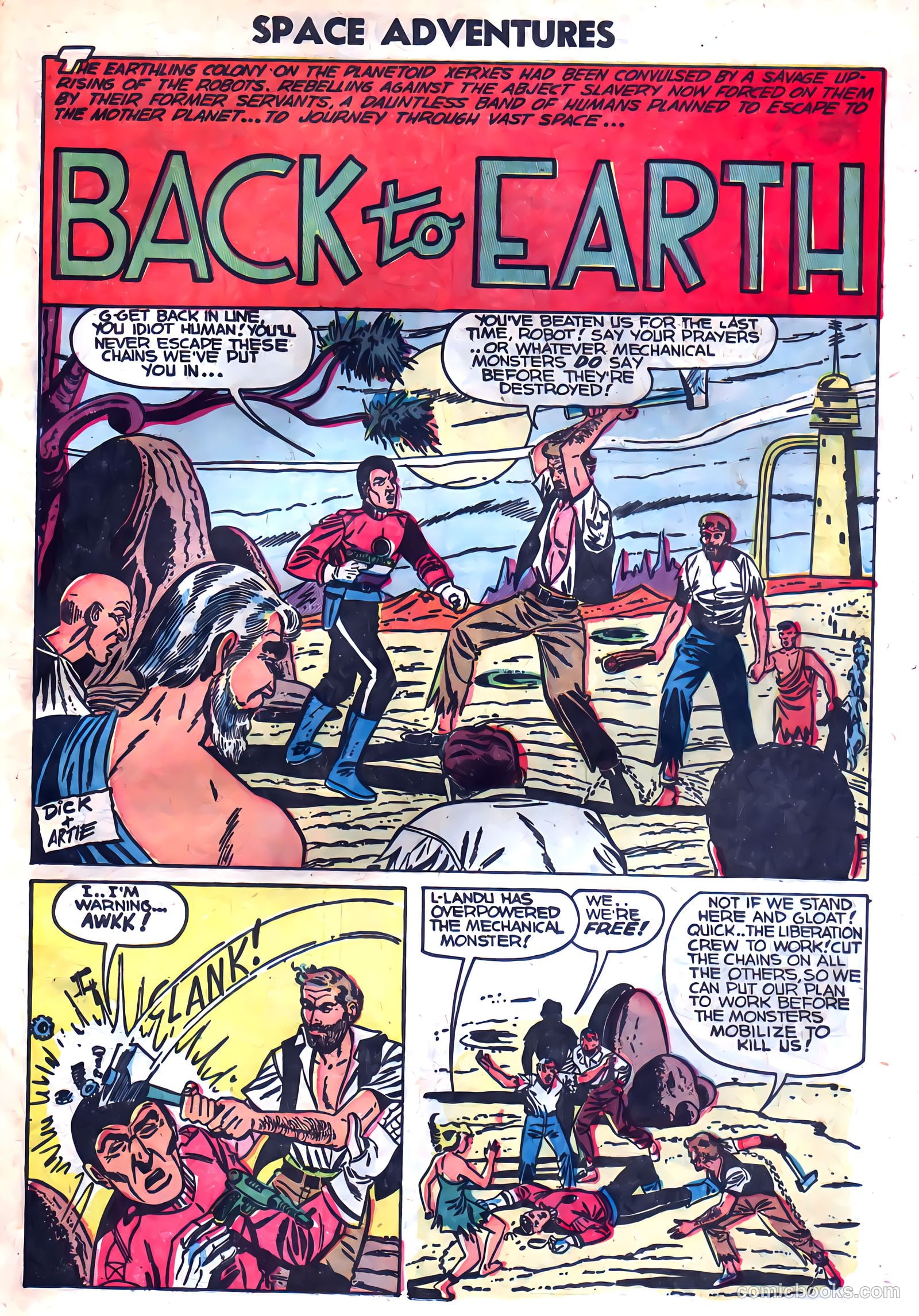 Space Adventures #10 (1954) — page 25 of 36