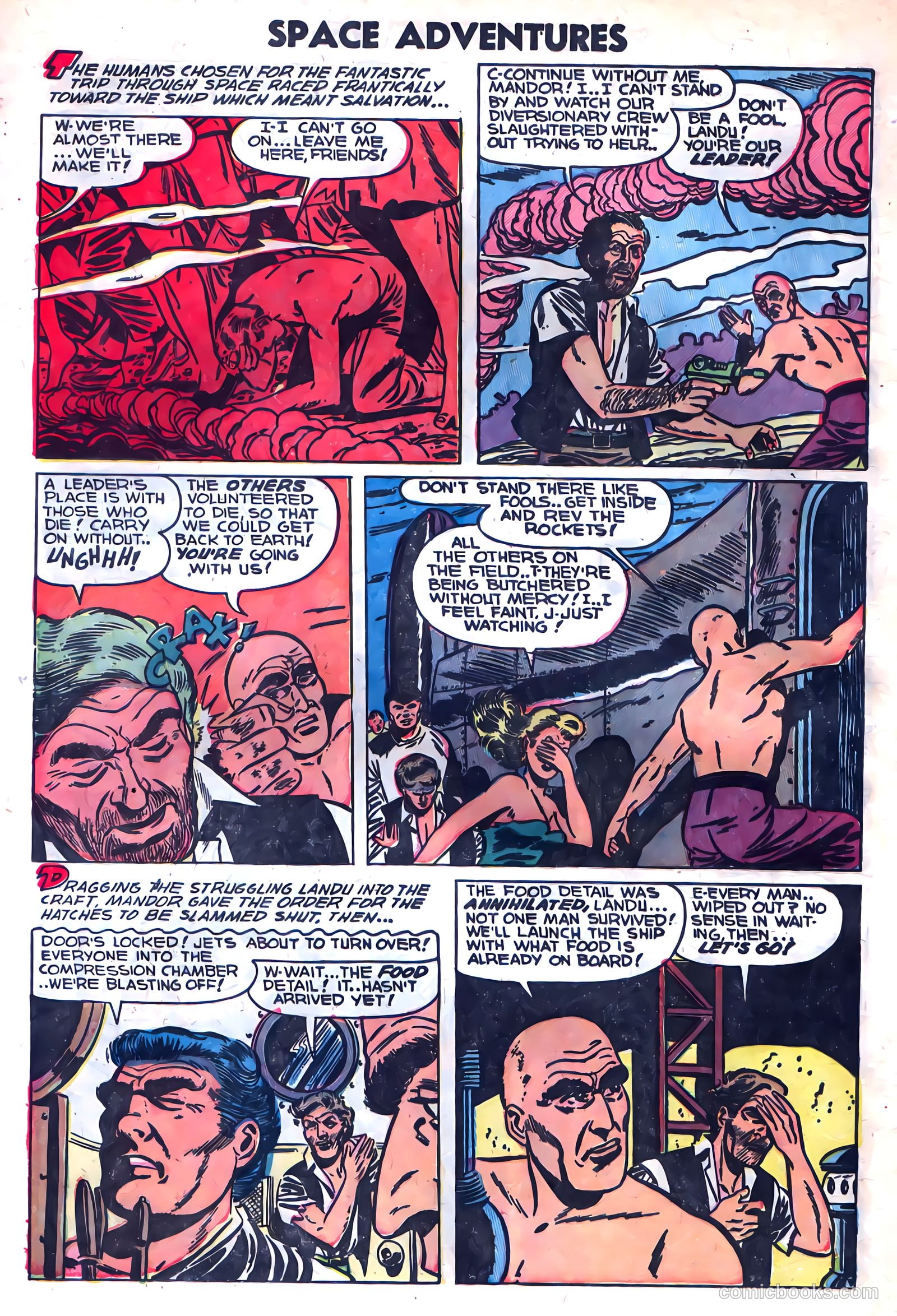 Space Adventures #10 (1954) — page 28 of 36