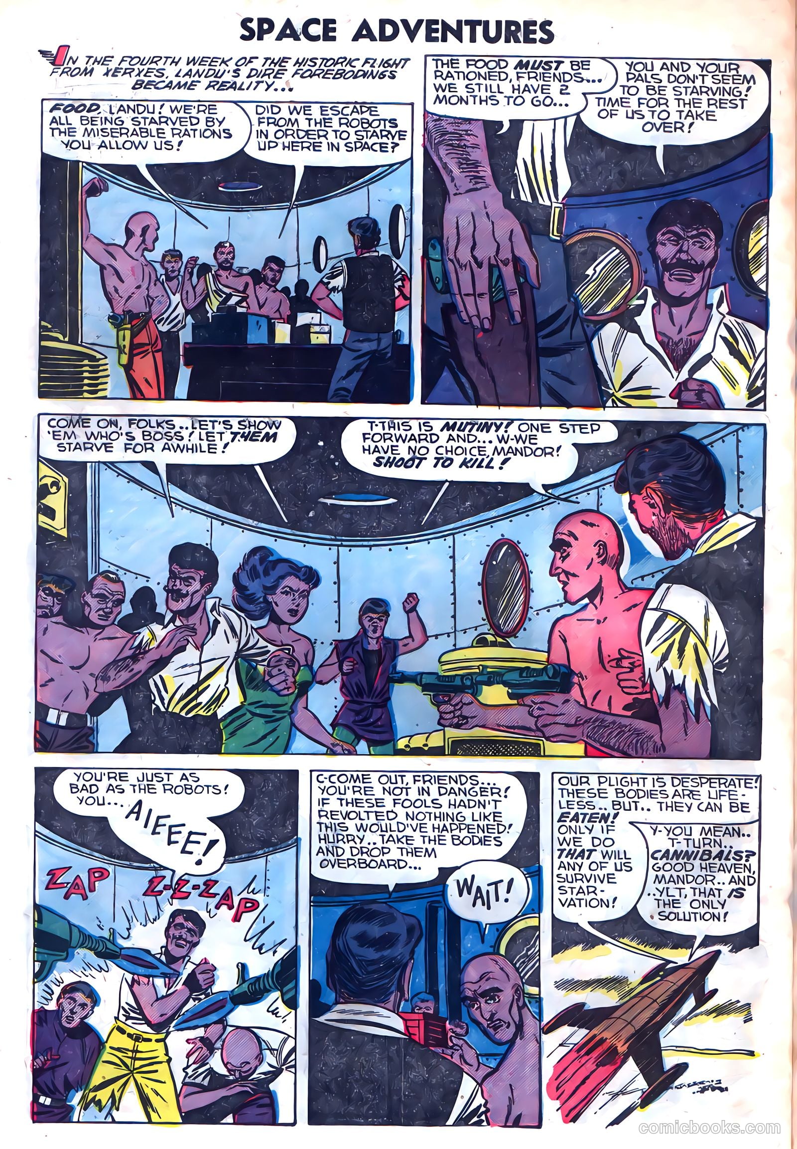 Space Adventures #10 (1954) — page 30 of 36