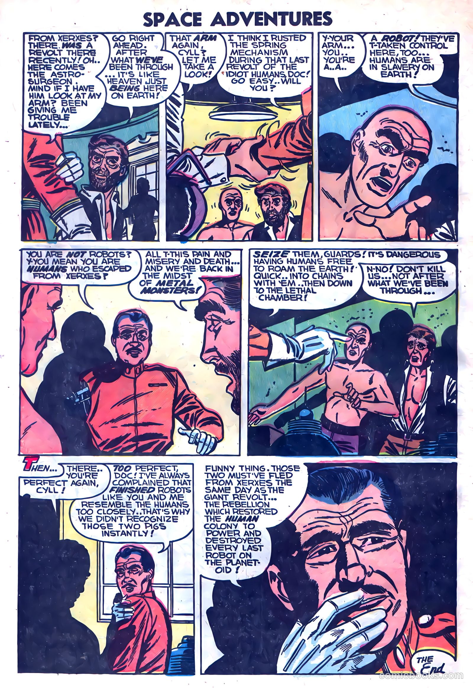 Space Adventures #10 (1954) — page 32 of 36