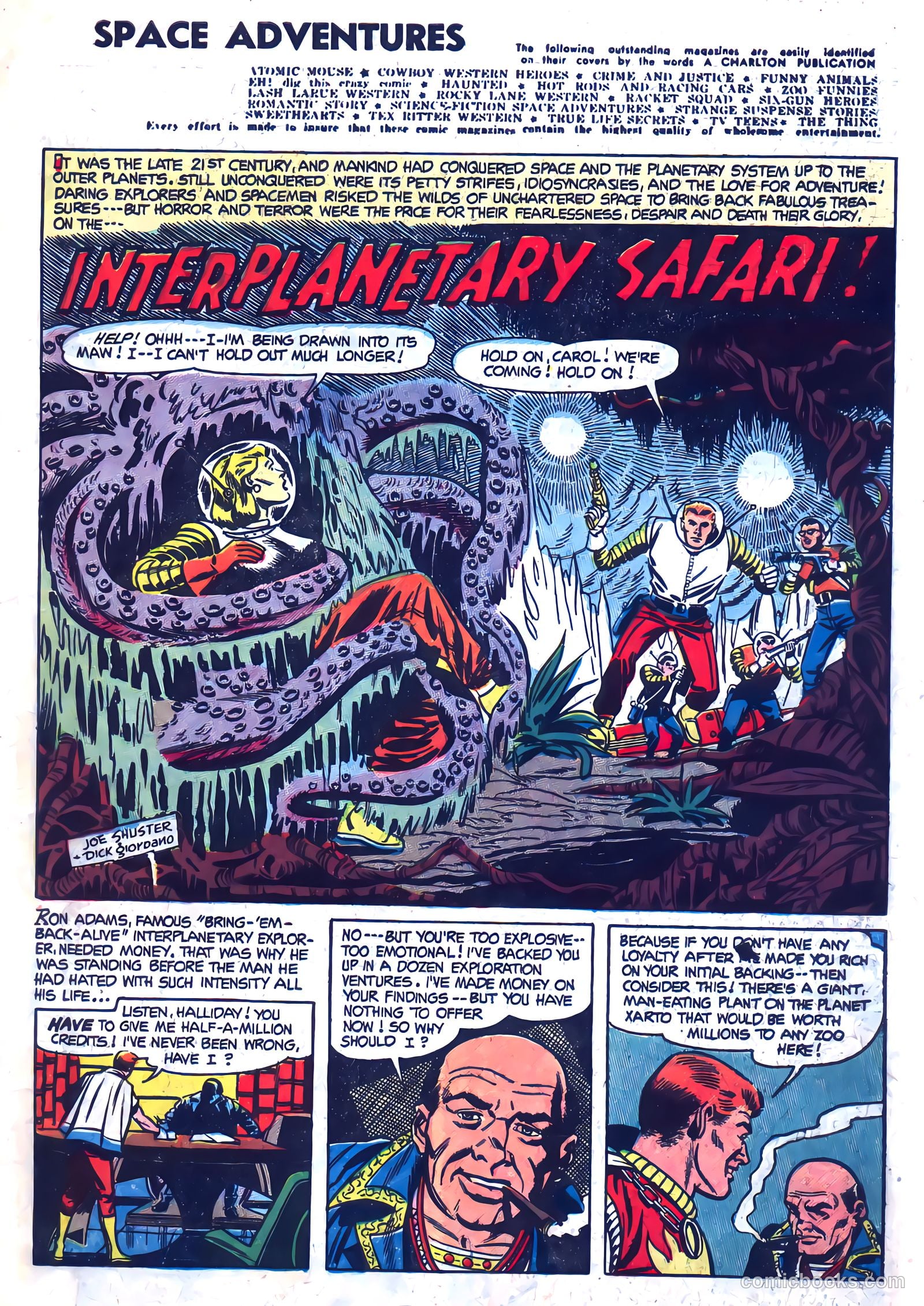 Space Adventures #11 (1954) — page 3 of 36