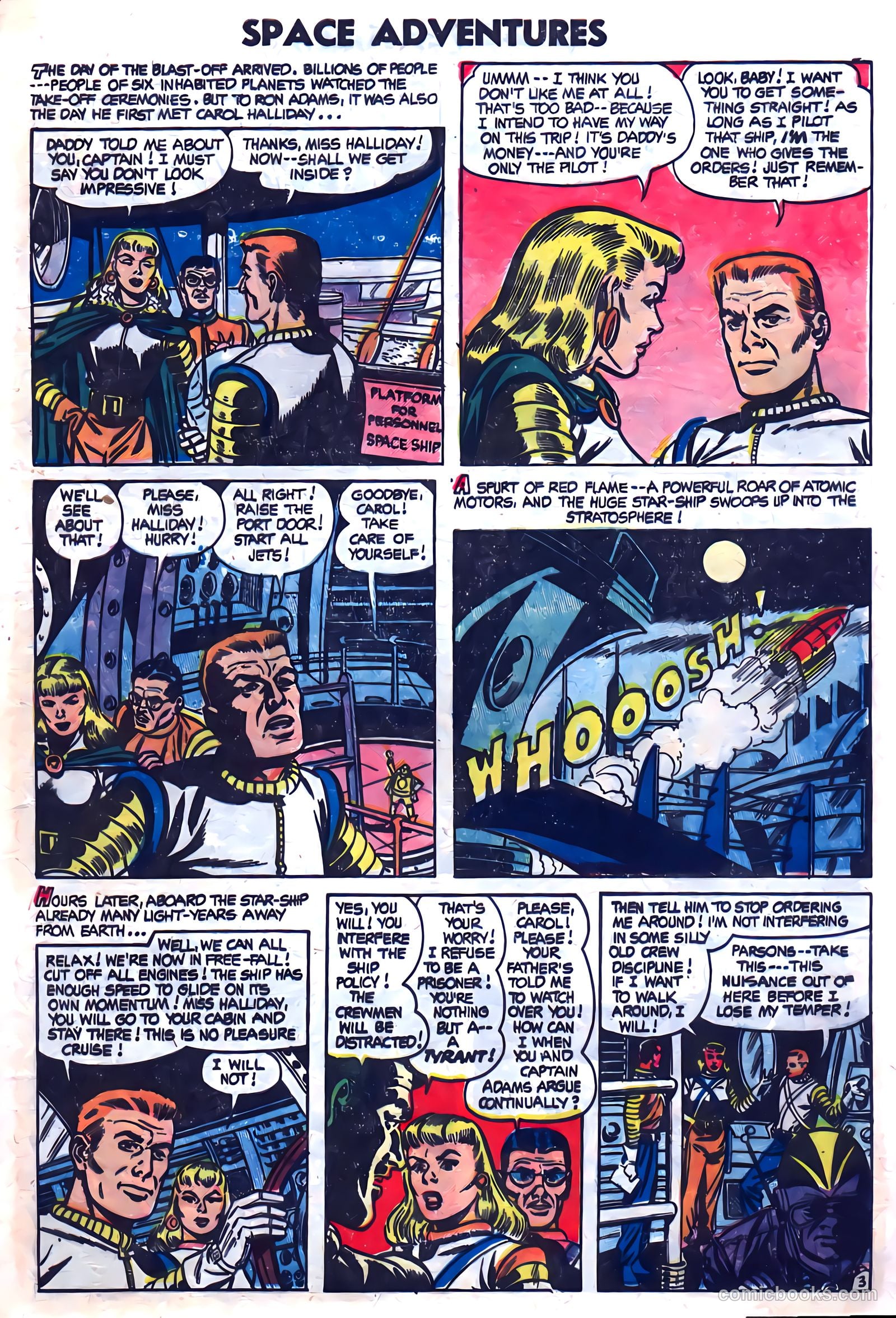 Space Adventures #11 (1954) — page 5 of 36