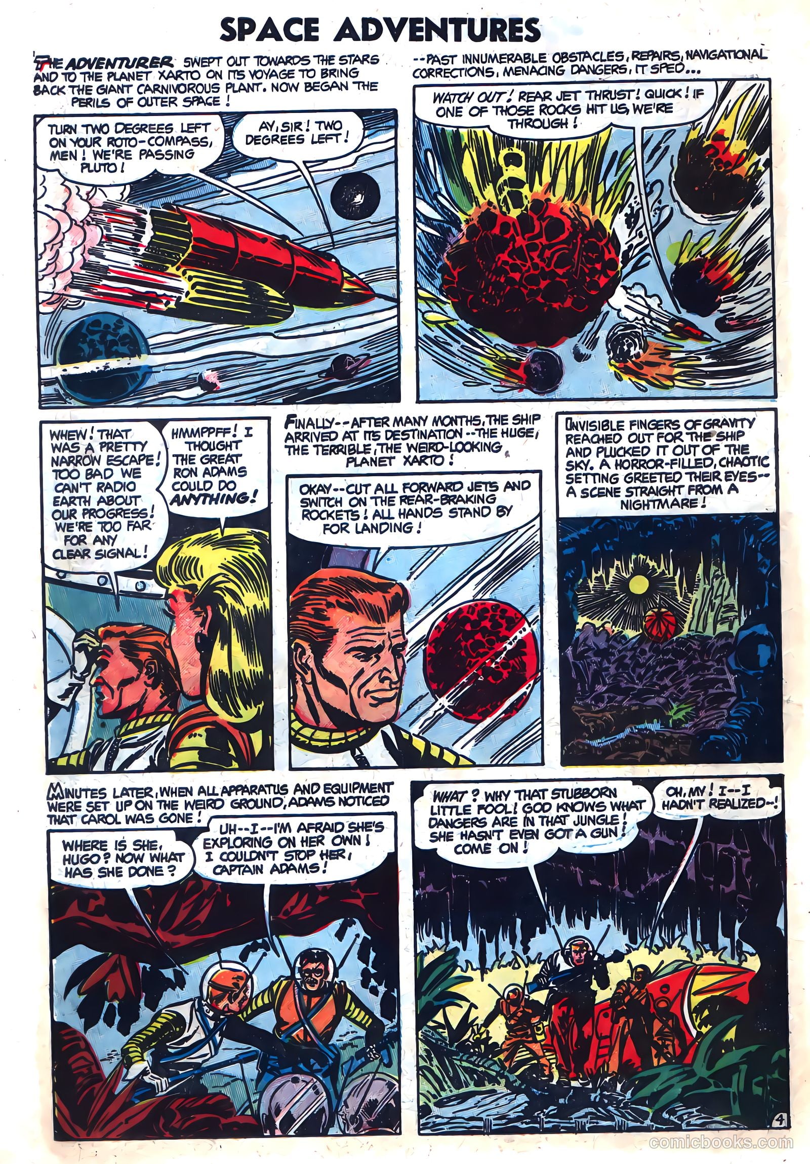 Space Adventures #11 (1954) — page 6 of 36