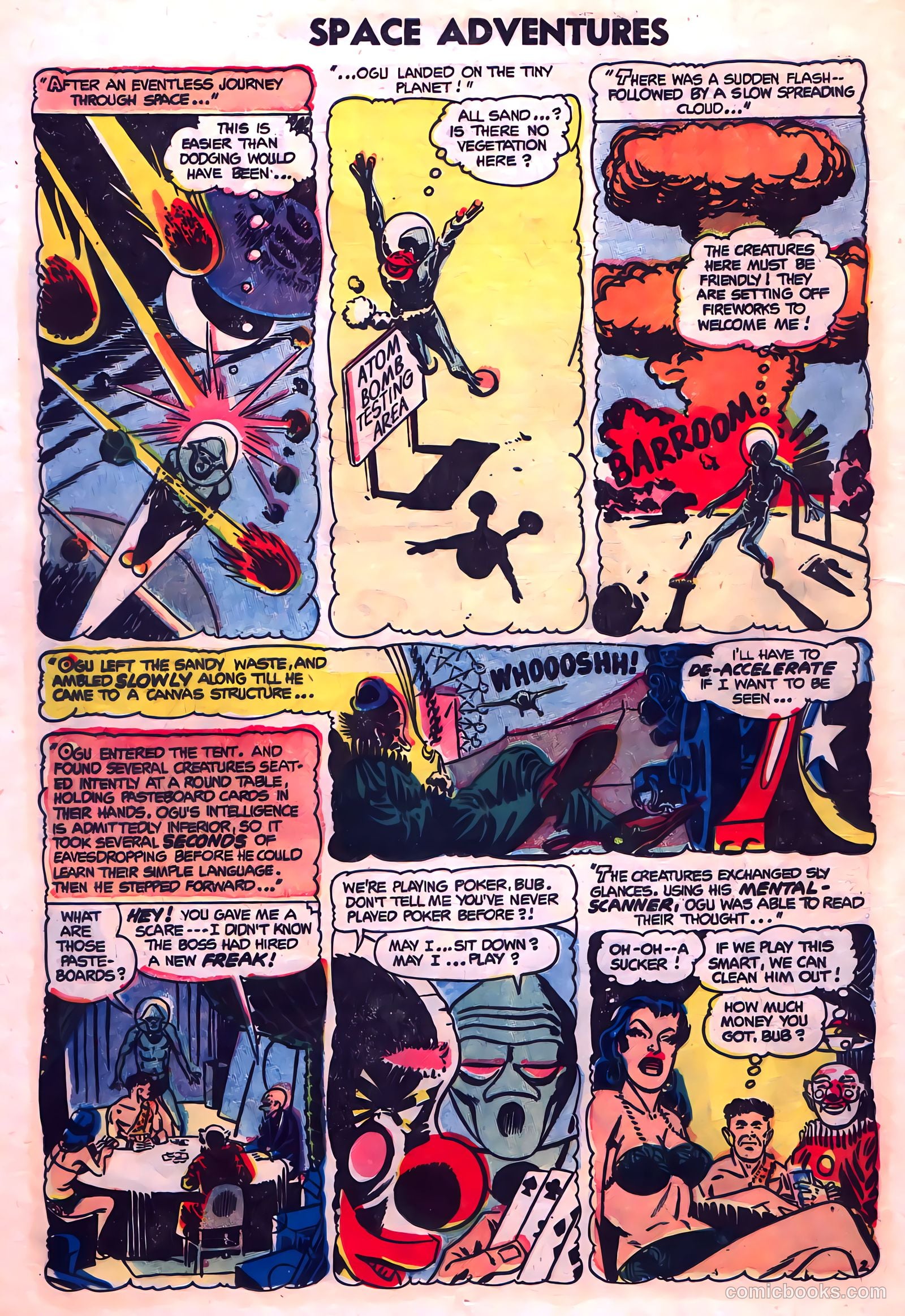 Space Adventures #11 (1954) — page 12 of 36