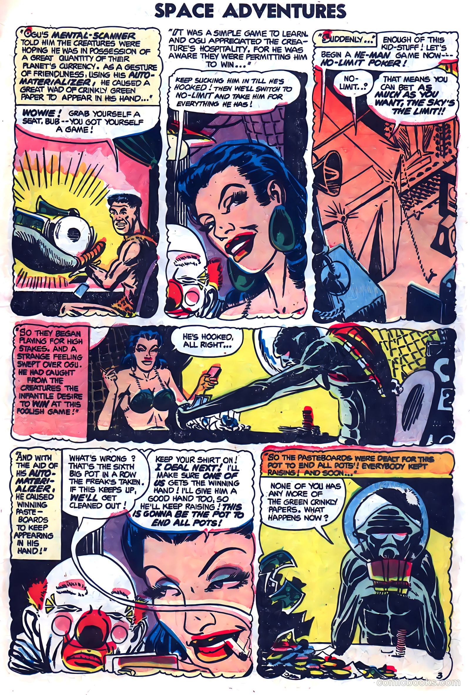 Space Adventures #11 (1954) — page 13 of 36