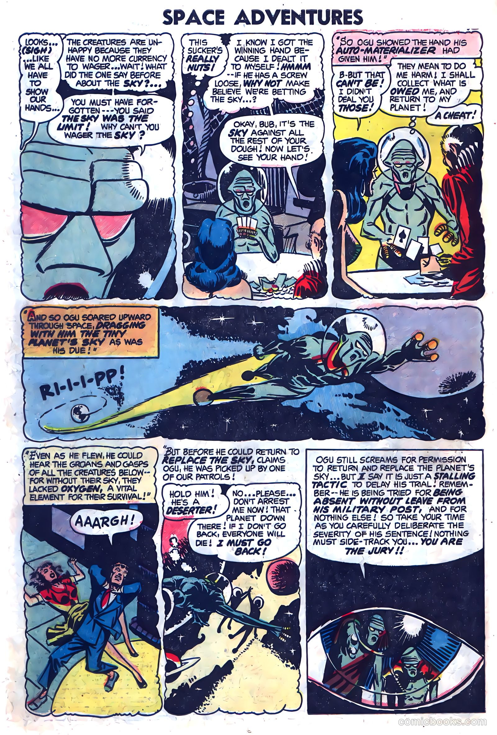 Space Adventures #11 (1954) — page 14 of 36