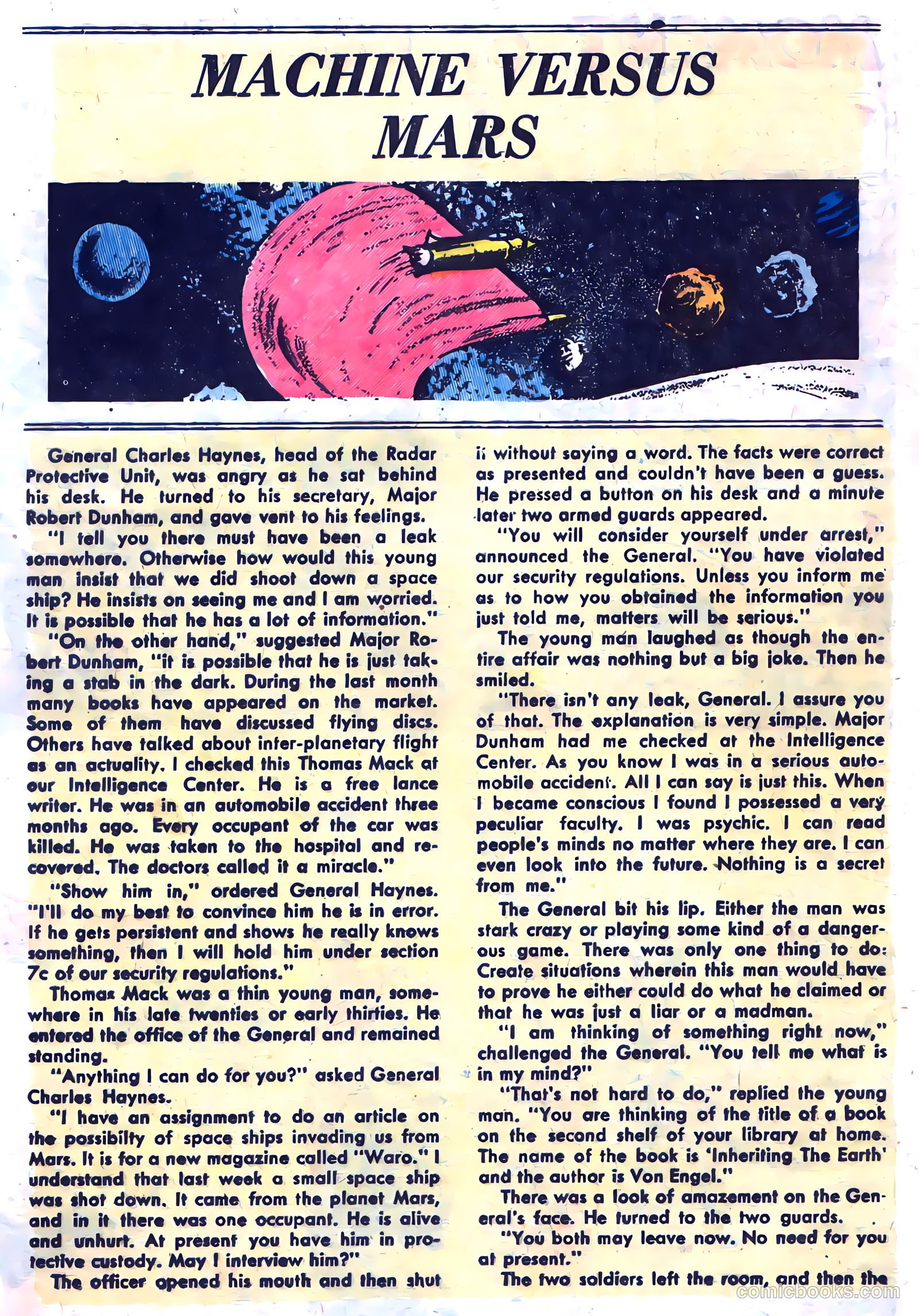 Space Adventures #11 (1954) — page 16 of 36