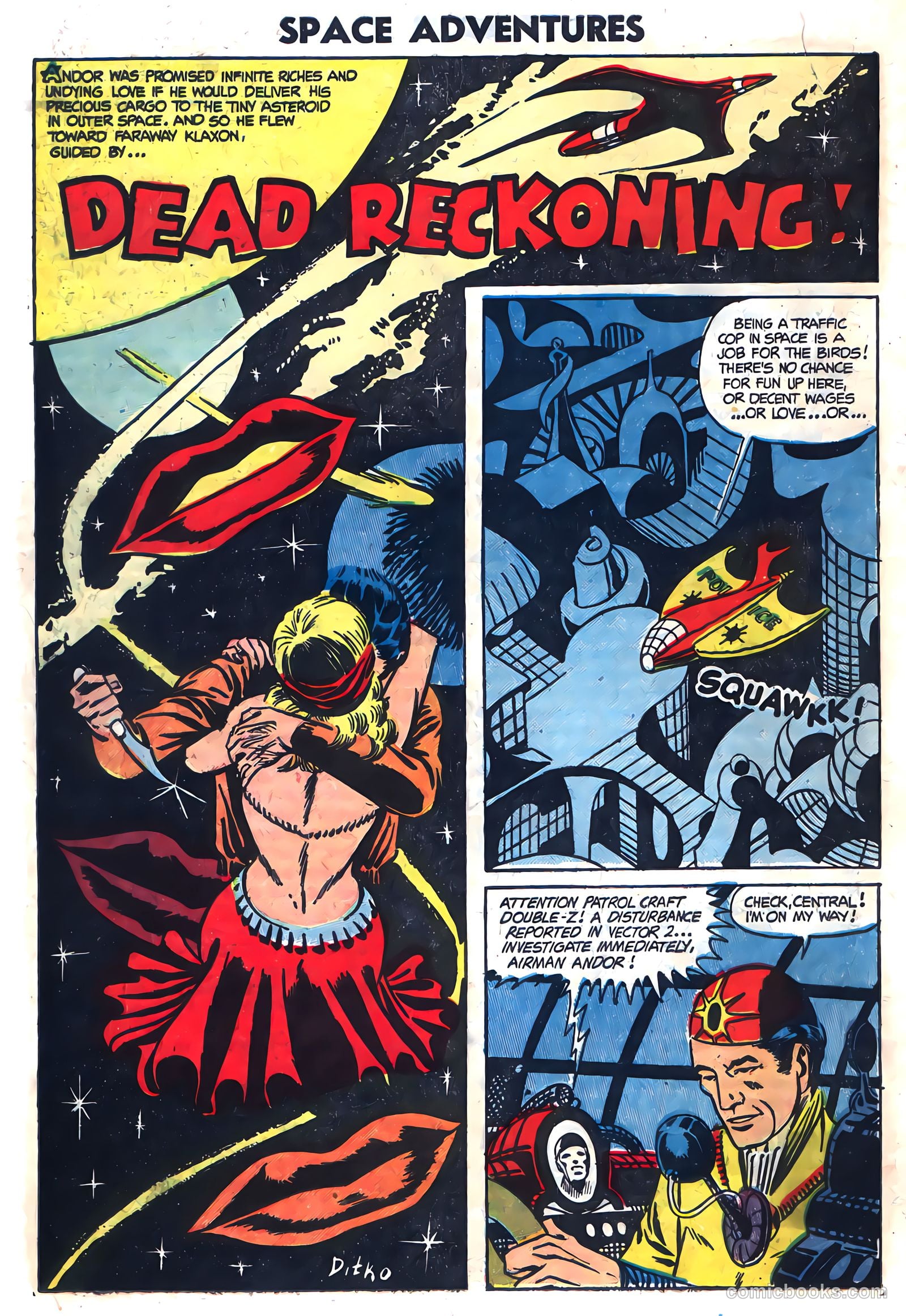 Space Adventures #11 (1954) — page 18 of 36