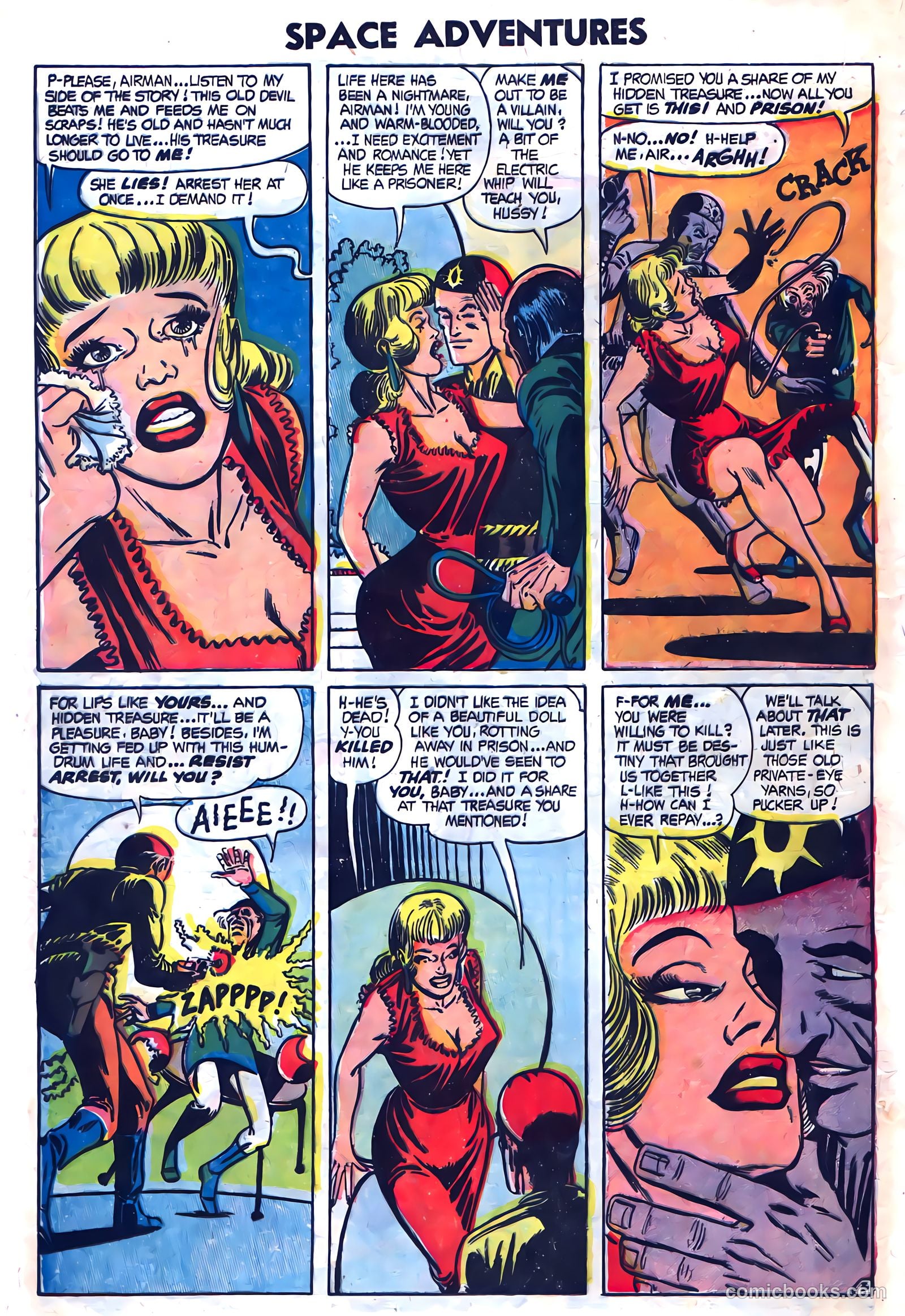 Space Adventures #11 (1954) — page 20 of 36