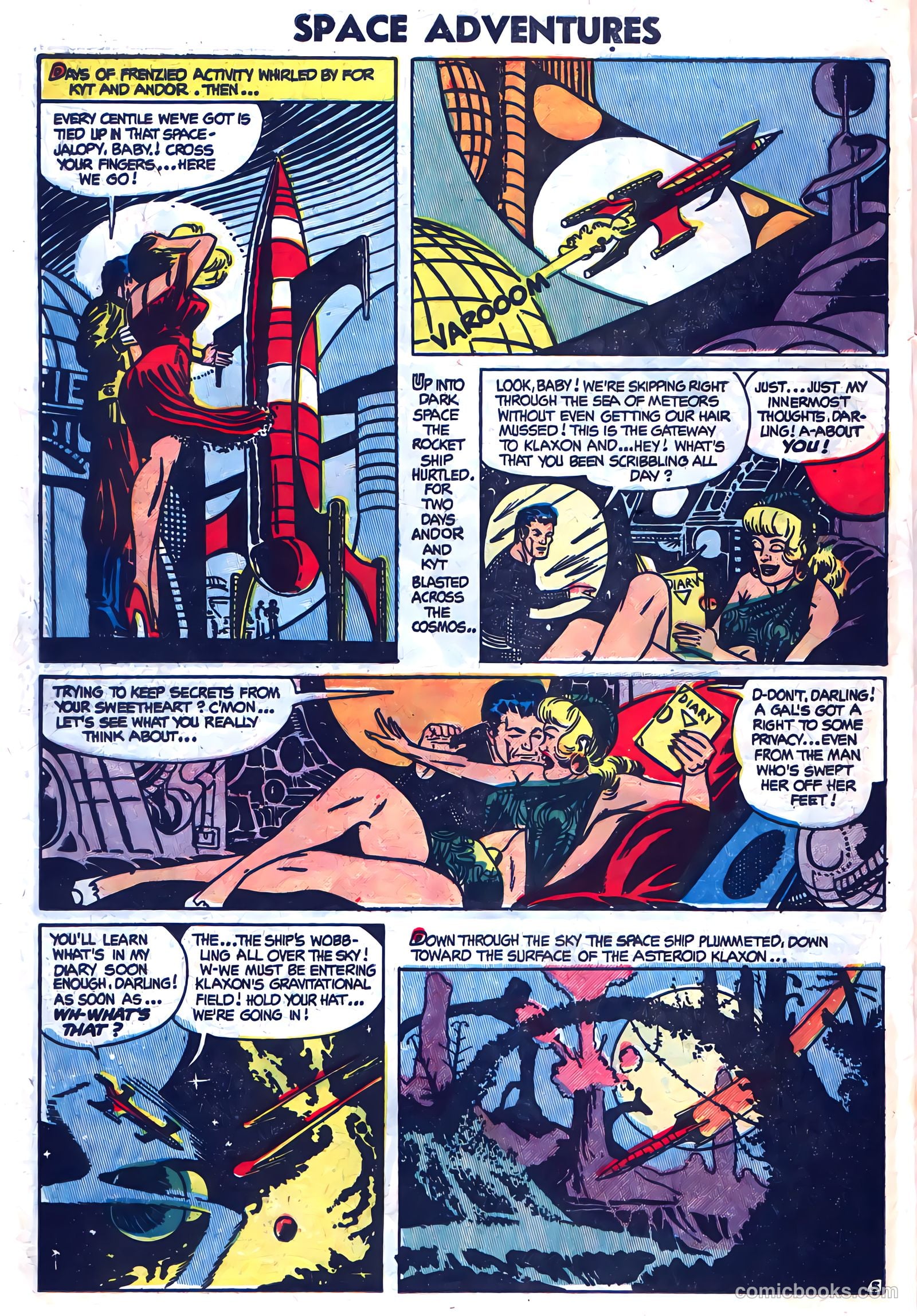Space Adventures #11 (1954) — page 22 of 36