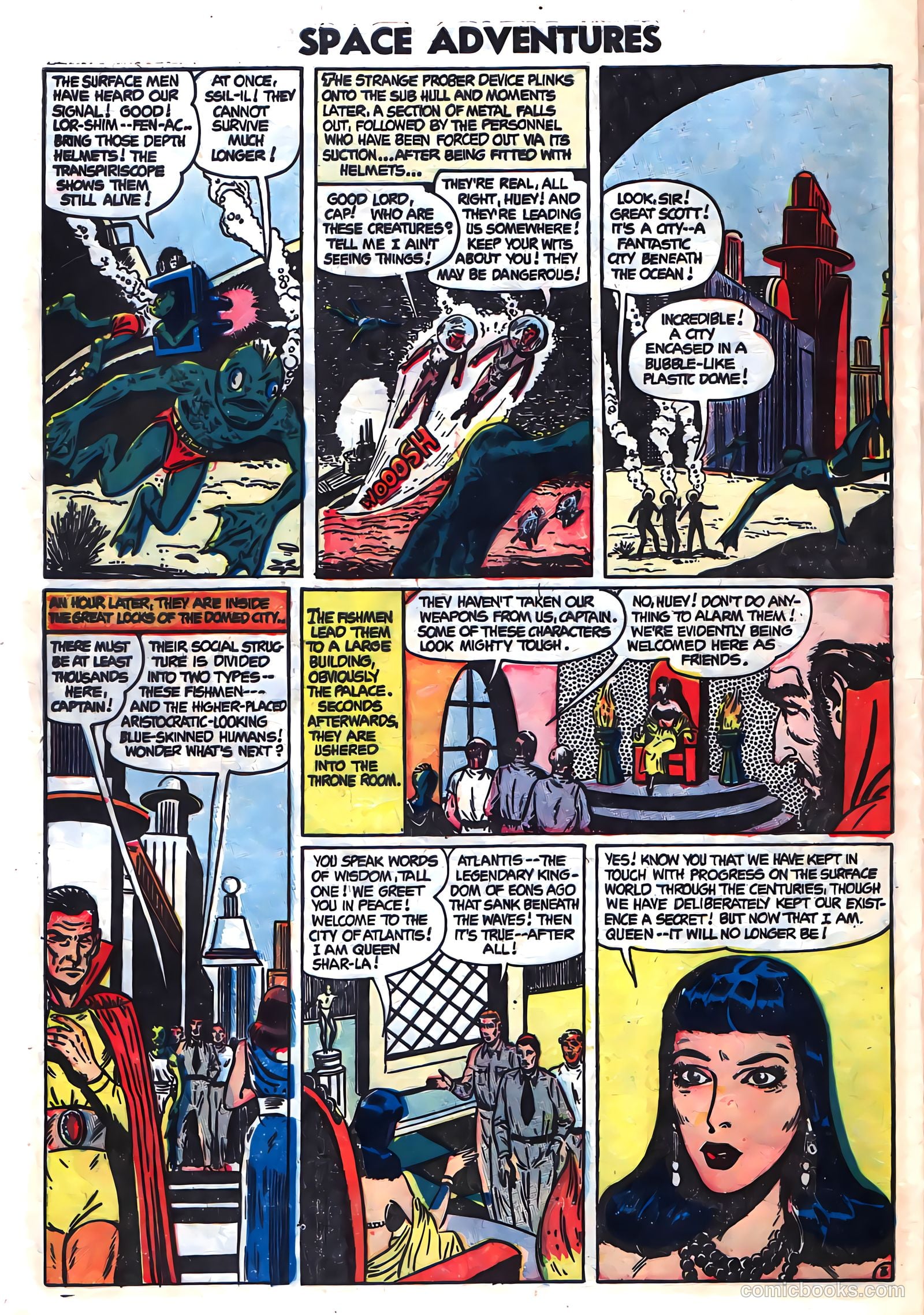 Space Adventures #11 (1954) — page 28 of 36