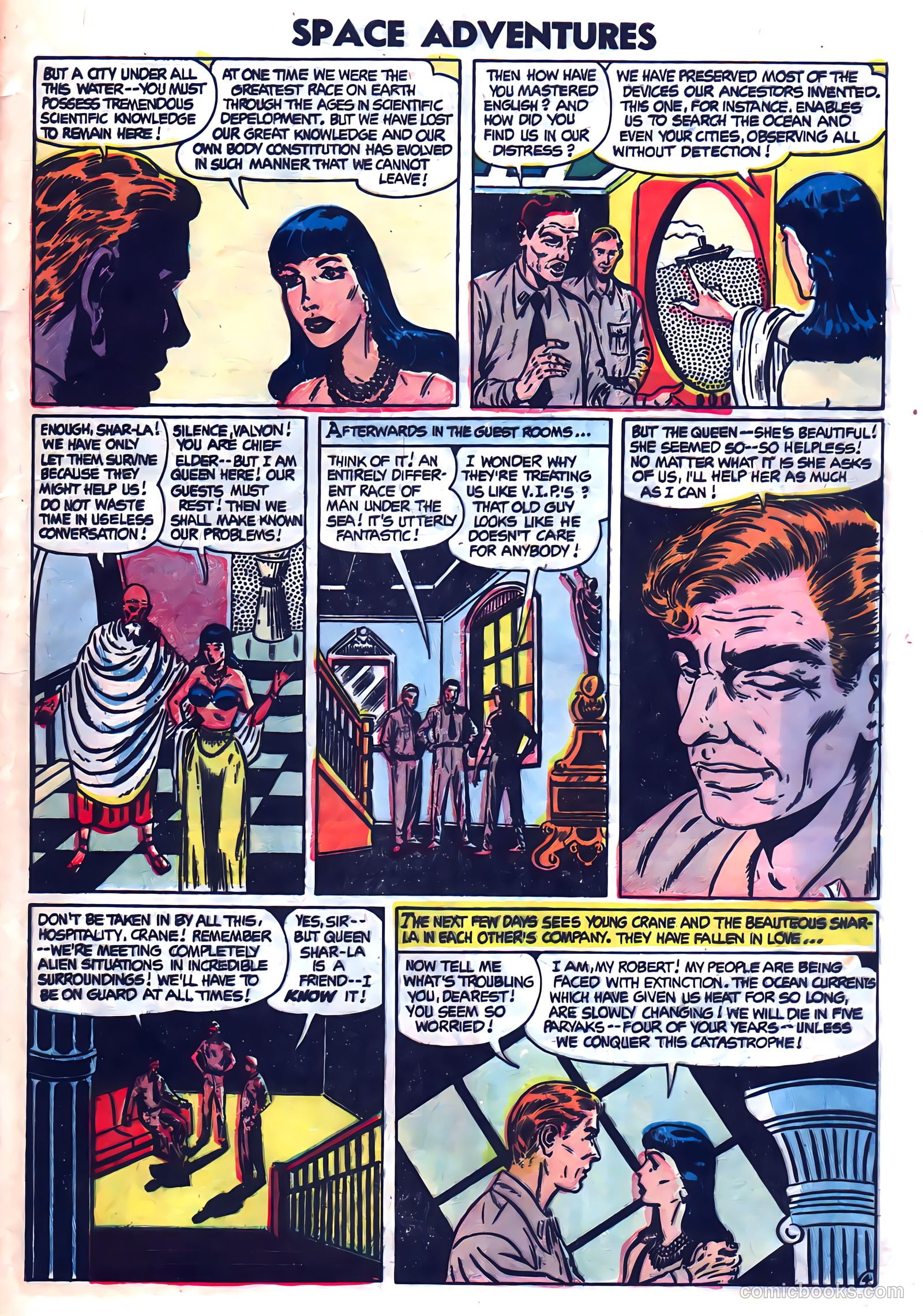 Space Adventures #11 (1954) — page 29 of 36
