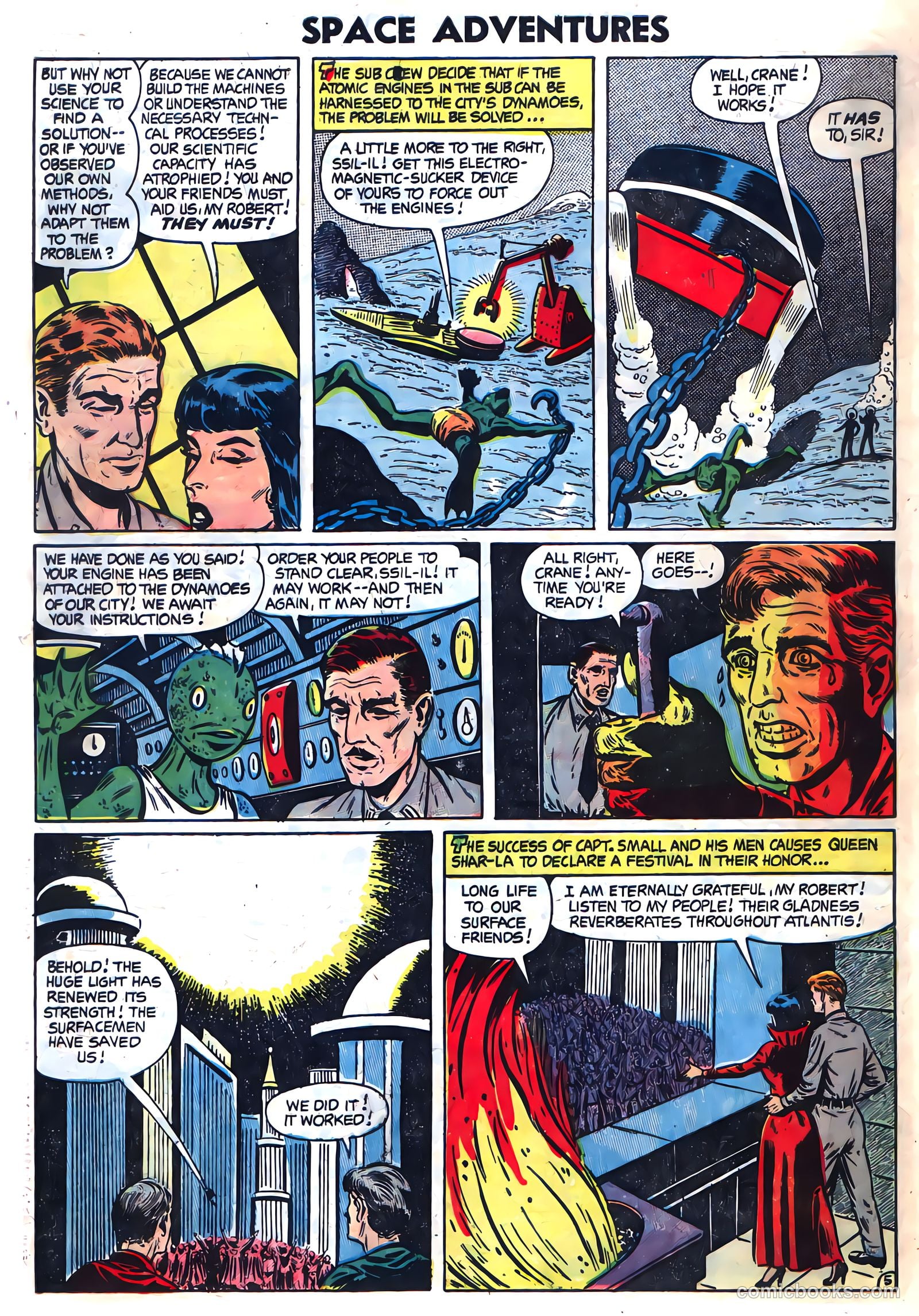 Space Adventures #11 (1954) — page 30 of 36