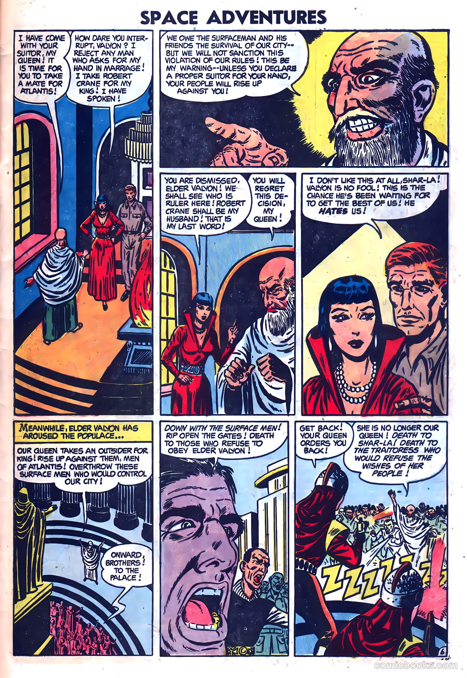 Space Adventures #11 (1954) — page 31 of 36
