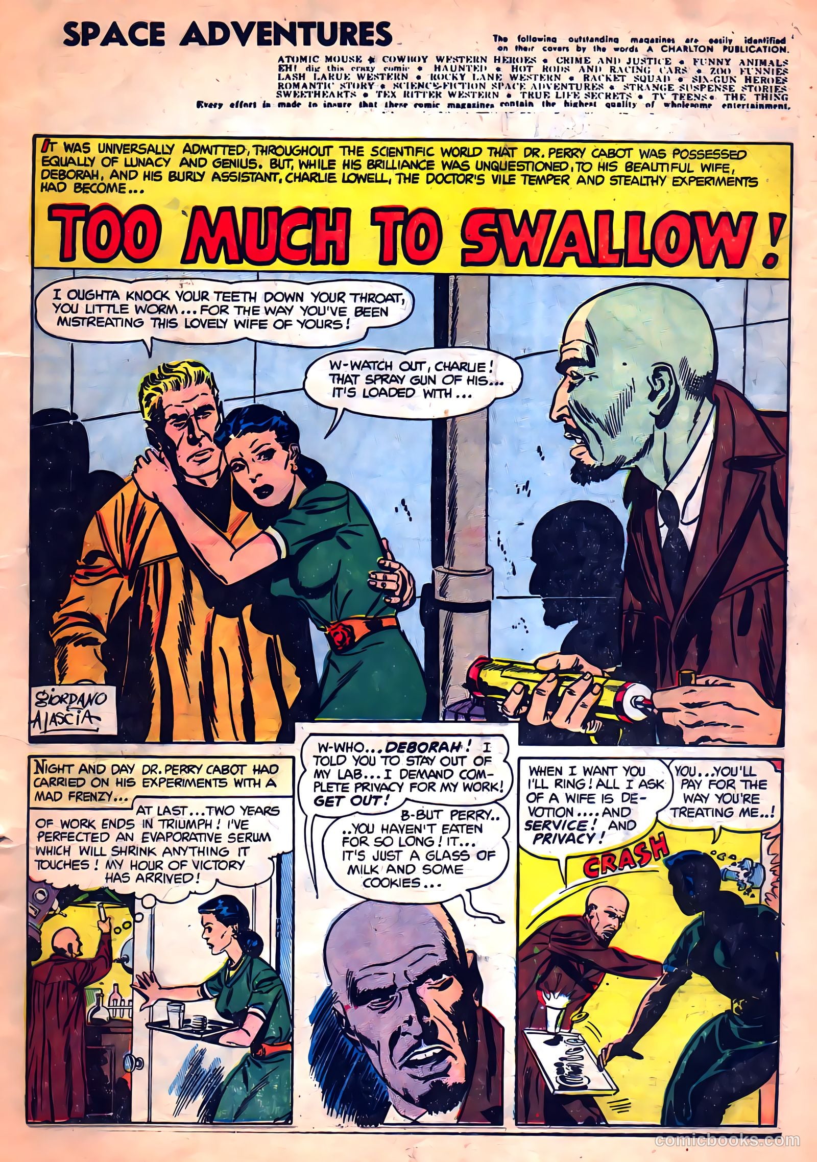 Space Adventures #12 (1954) — page 3 of 36