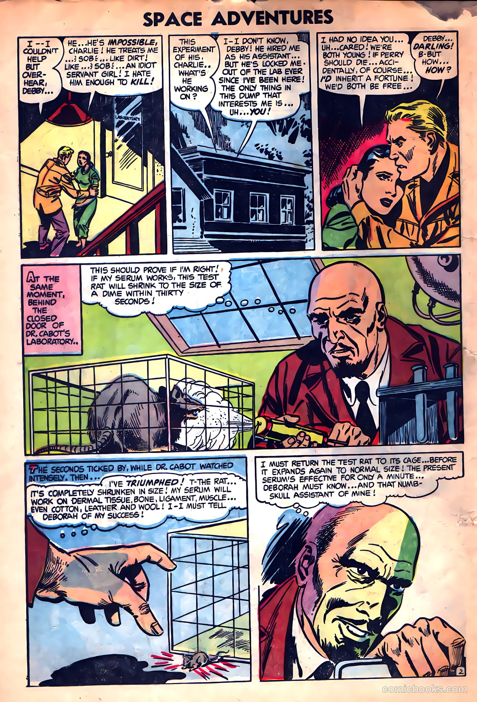 Space Adventures #12 (1954) — page 4 of 36
