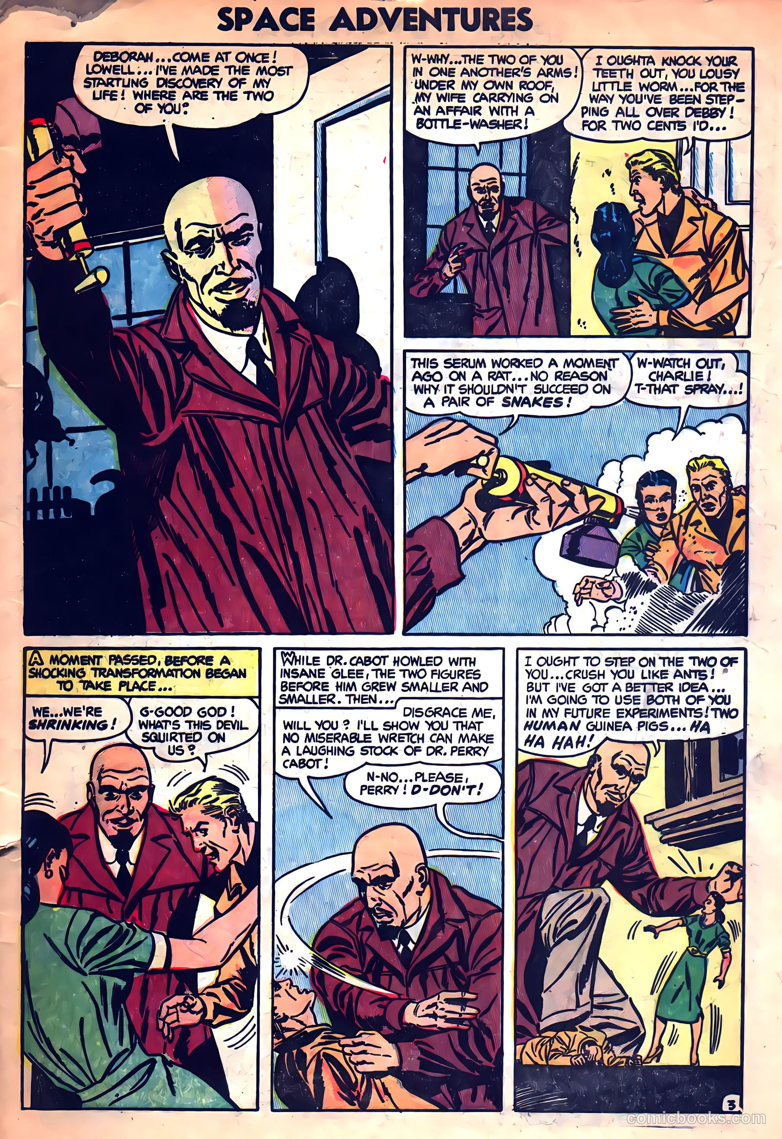 Space Adventures #12 (1954) — page 5 of 36