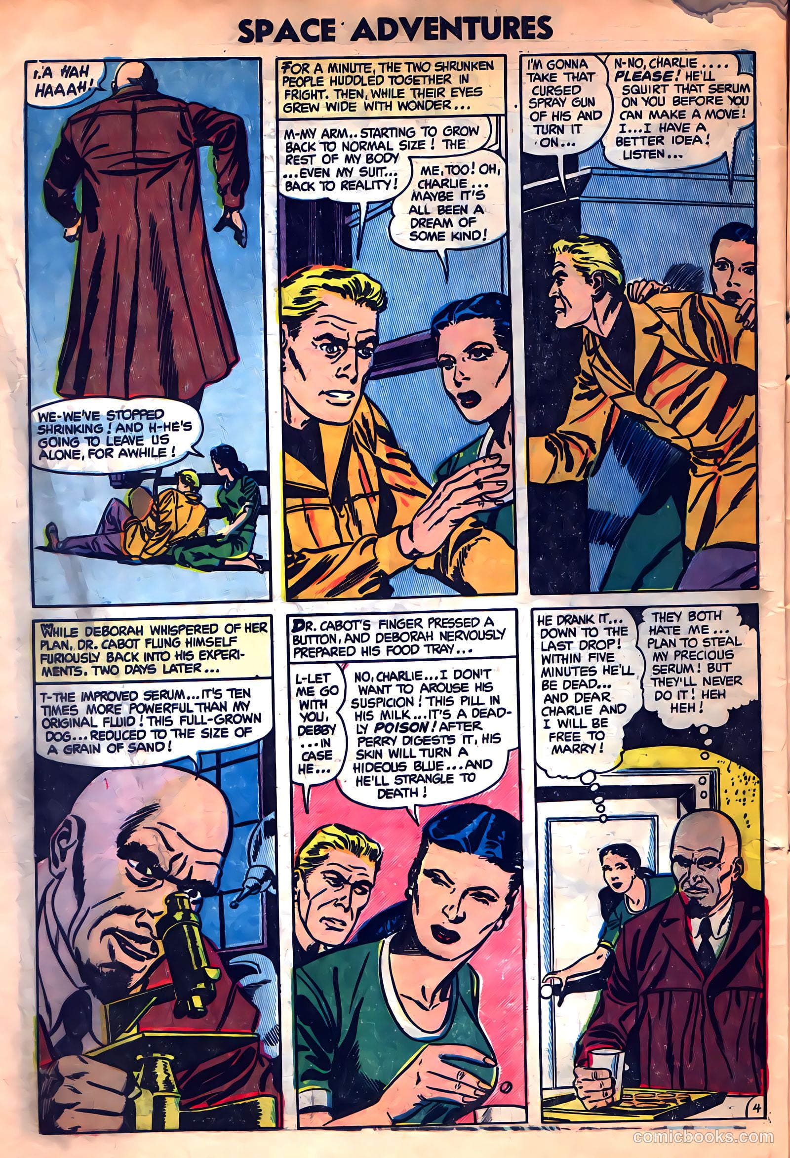 Space Adventures #12 (1954) — page 6 of 36
