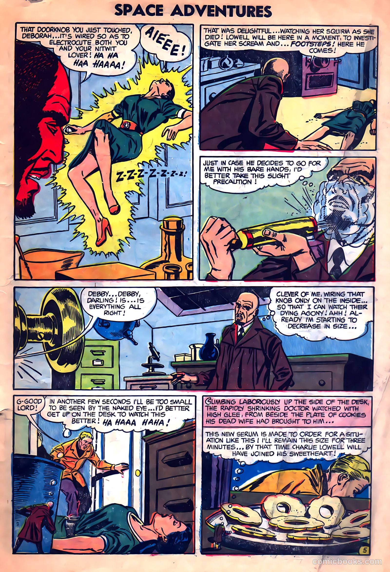 Space Adventures #12 (1954) — page 7 of 36