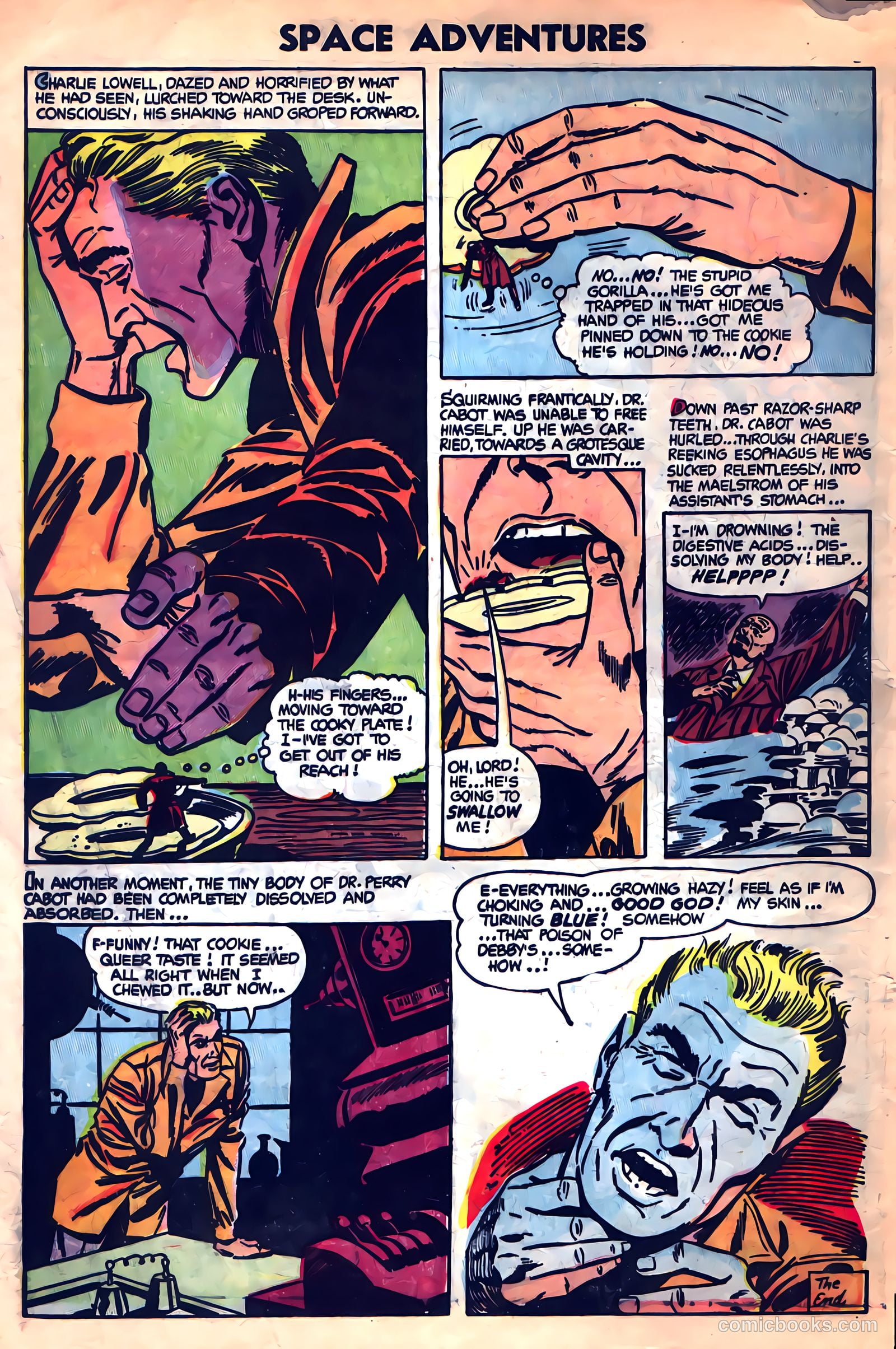 Space Adventures #12 (1954) — page 8 of 36