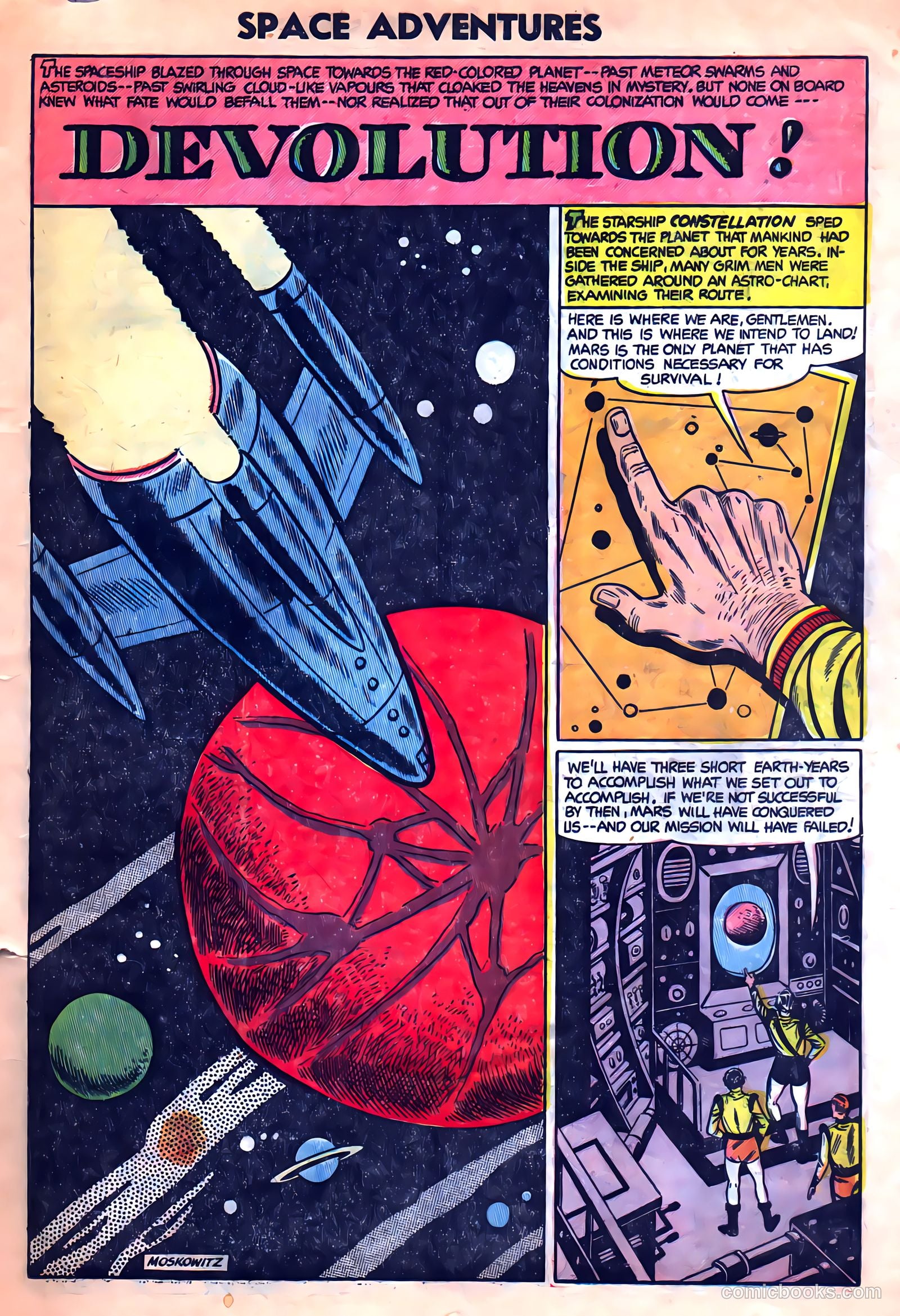 Space Adventures #12 (1954) — page 15 of 36