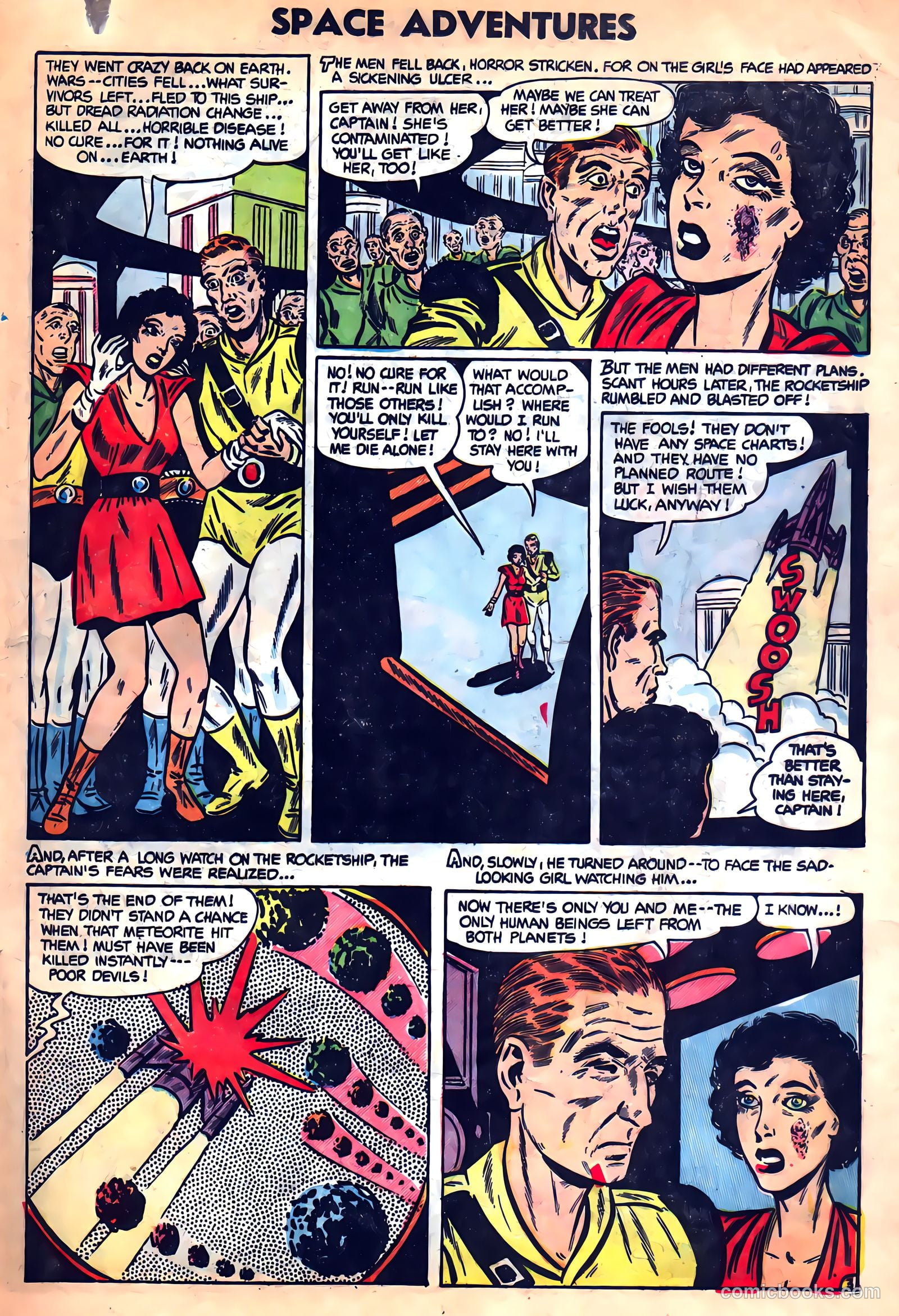 Space Adventures #12 (1954) — page 17 of 36