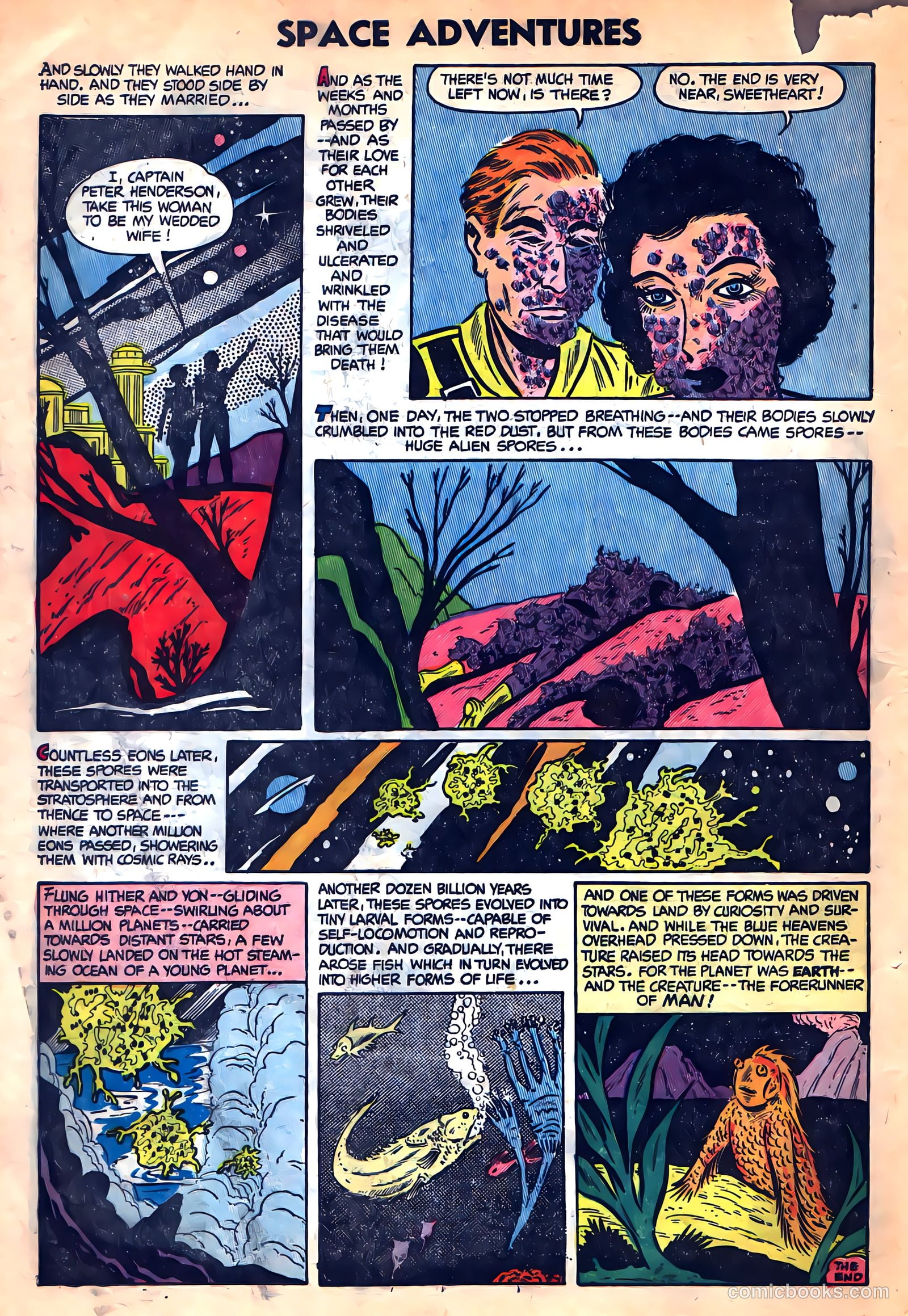 Space Adventures #12 (1954) — page 18 of 36