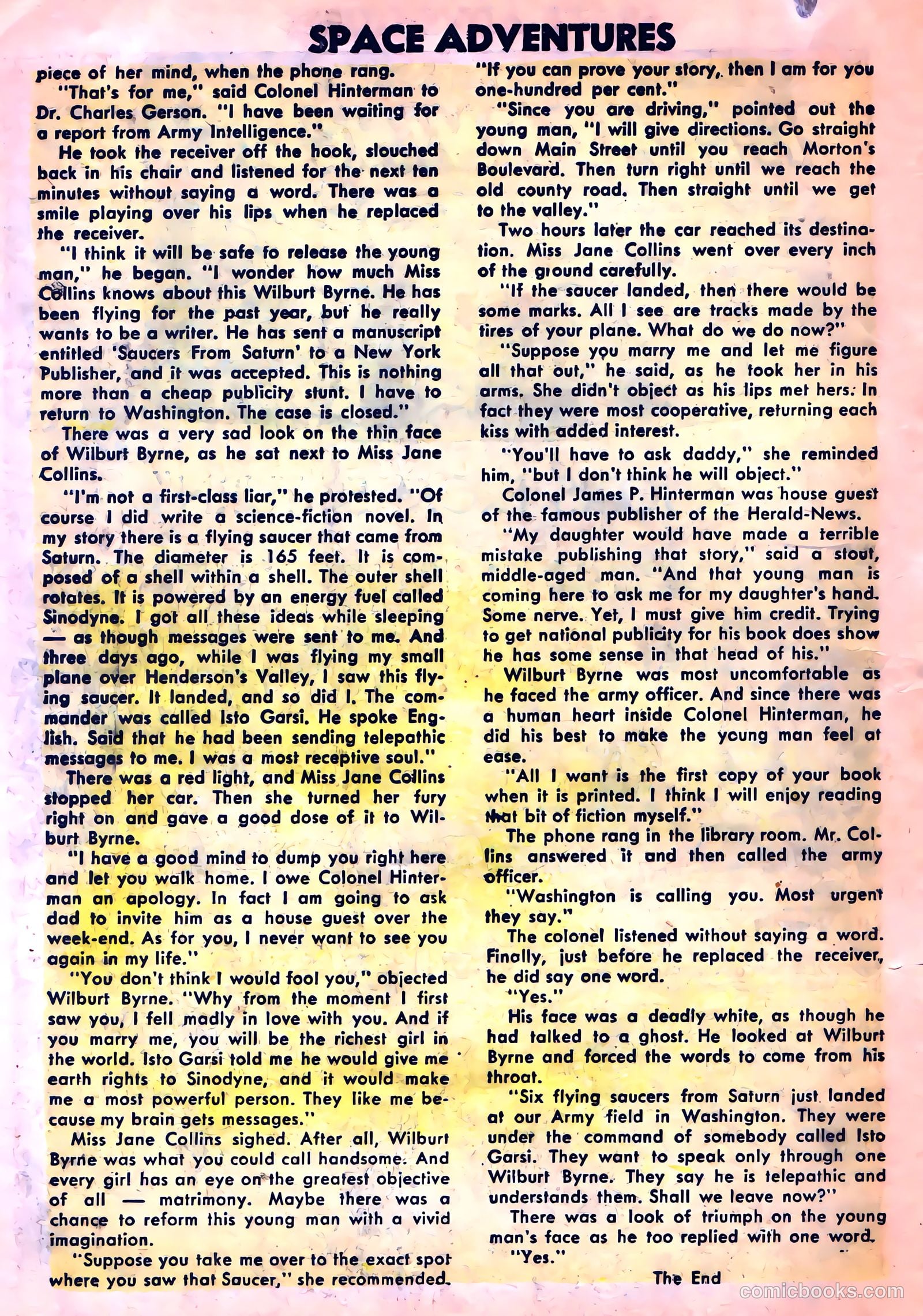 Space Adventures #12 (1954) — page 20 of 36