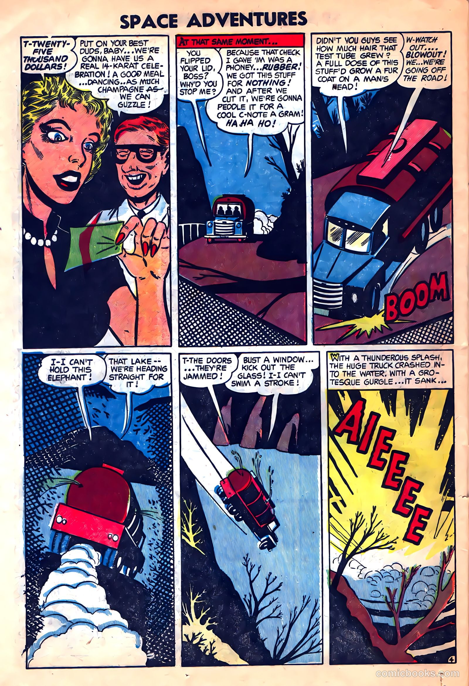 Space Adventures #12 (1954) — page 24 of 36
