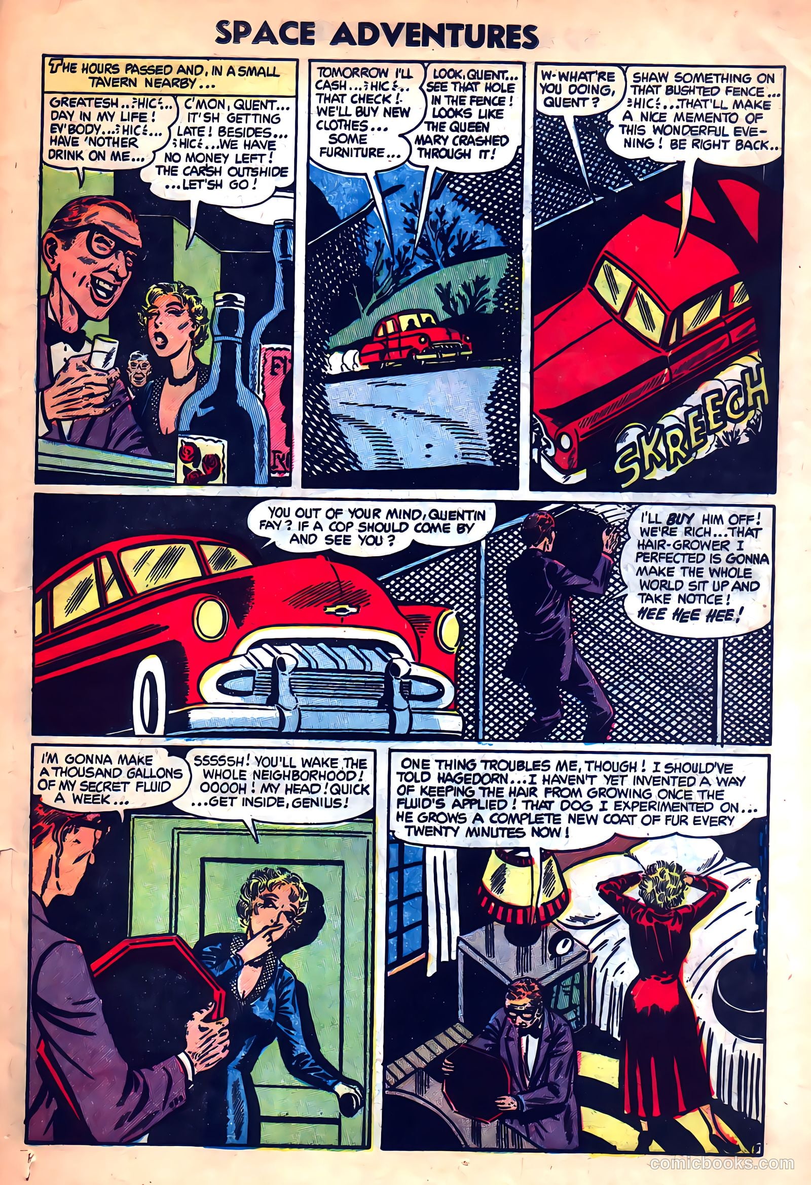 Space Adventures #12 (1954) — page 25 of 36