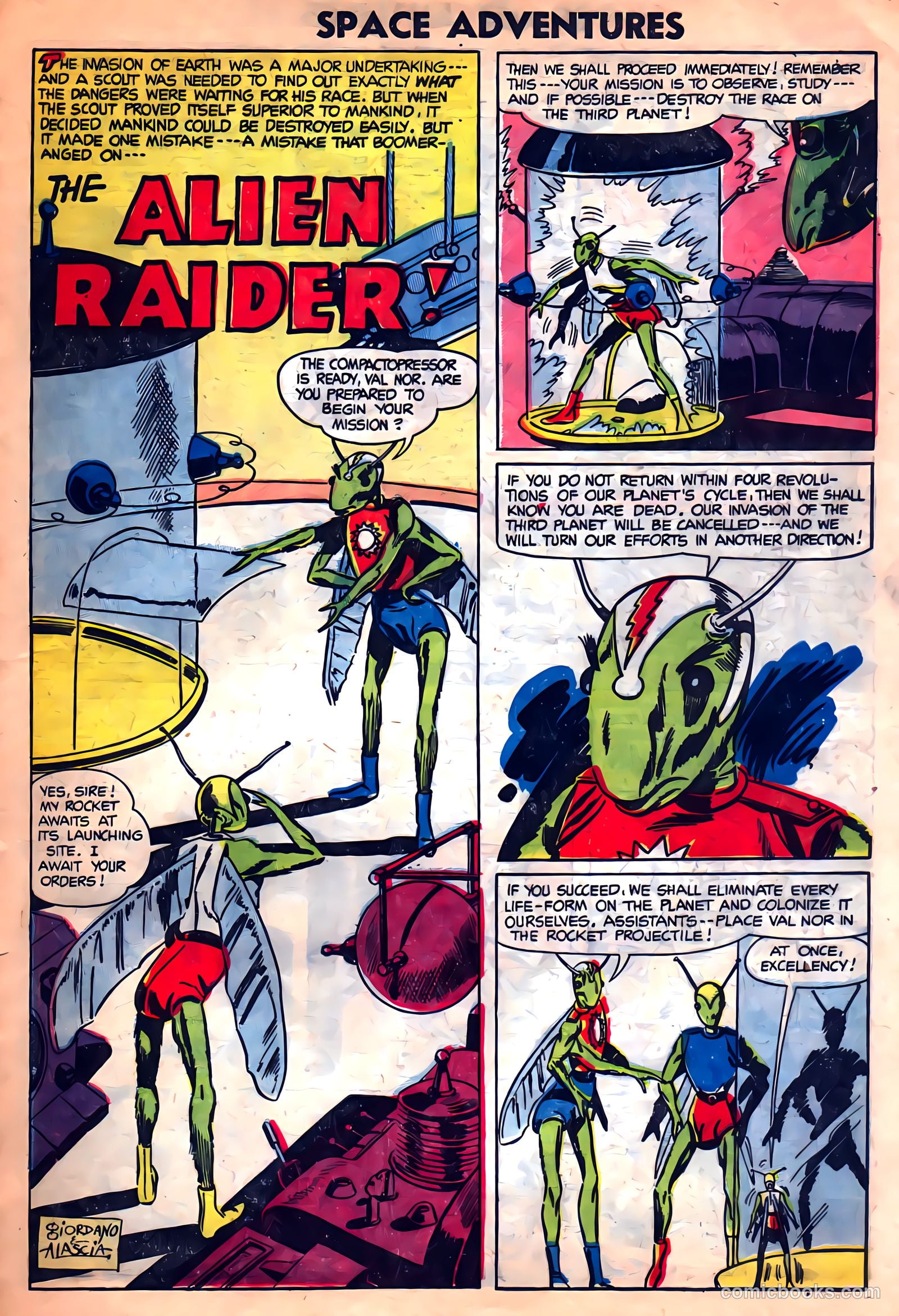 Space Adventures #12 (1954) — page 27 of 36