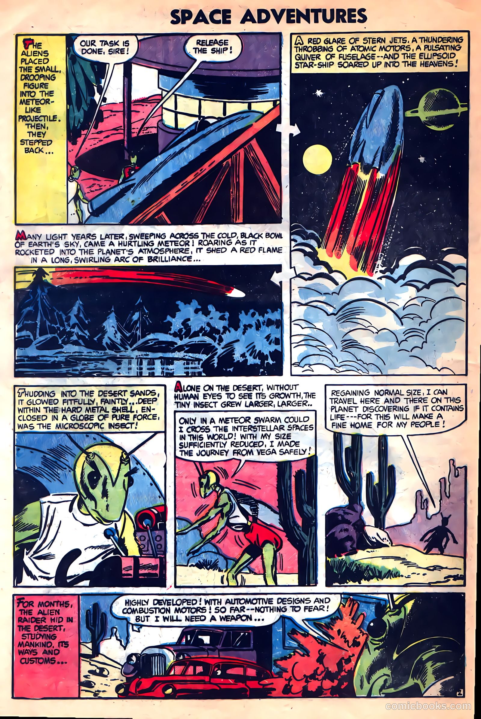 Space Adventures #12 (1954) — page 28 of 36