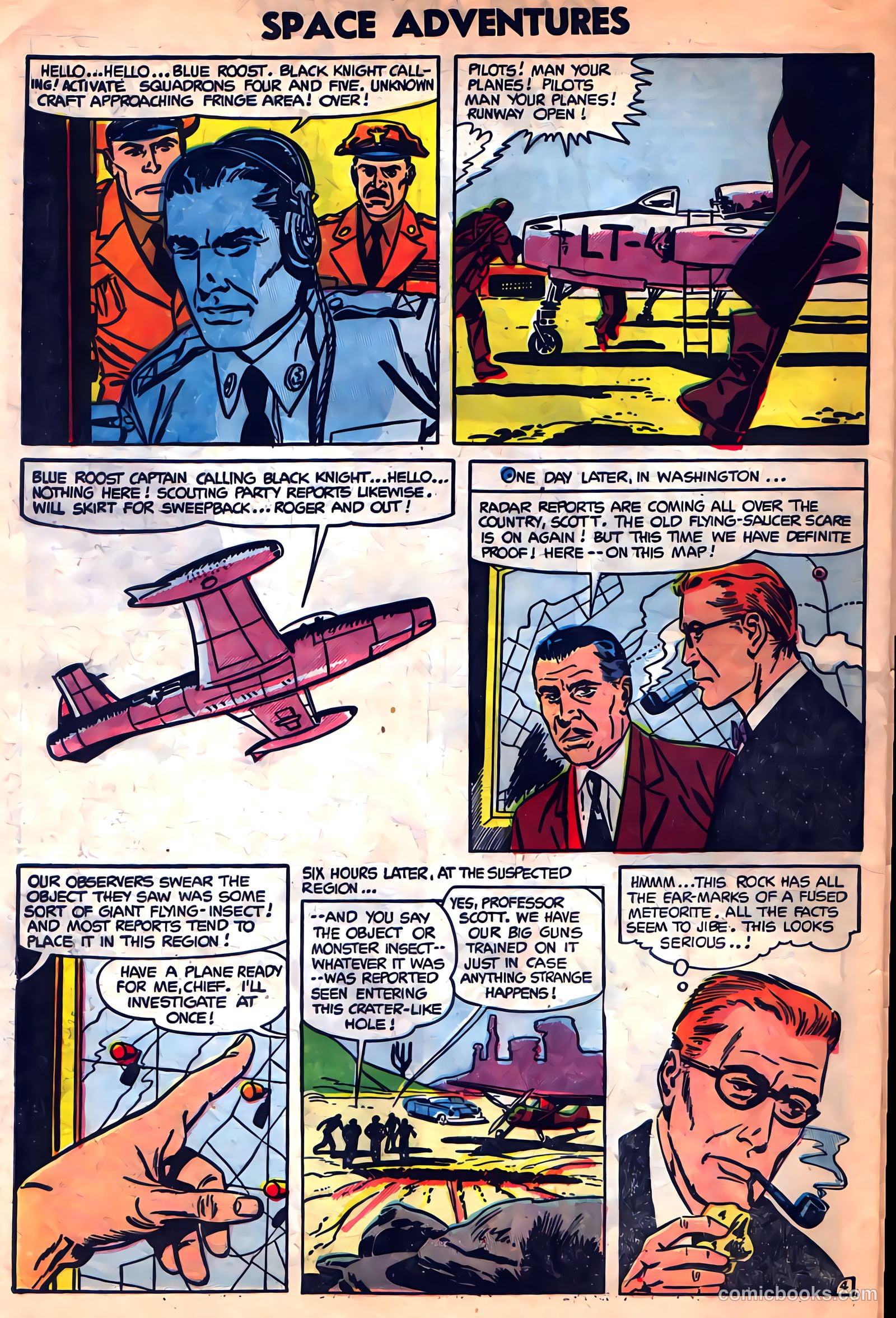 Space Adventures #12 (1954) — page 30 of 36