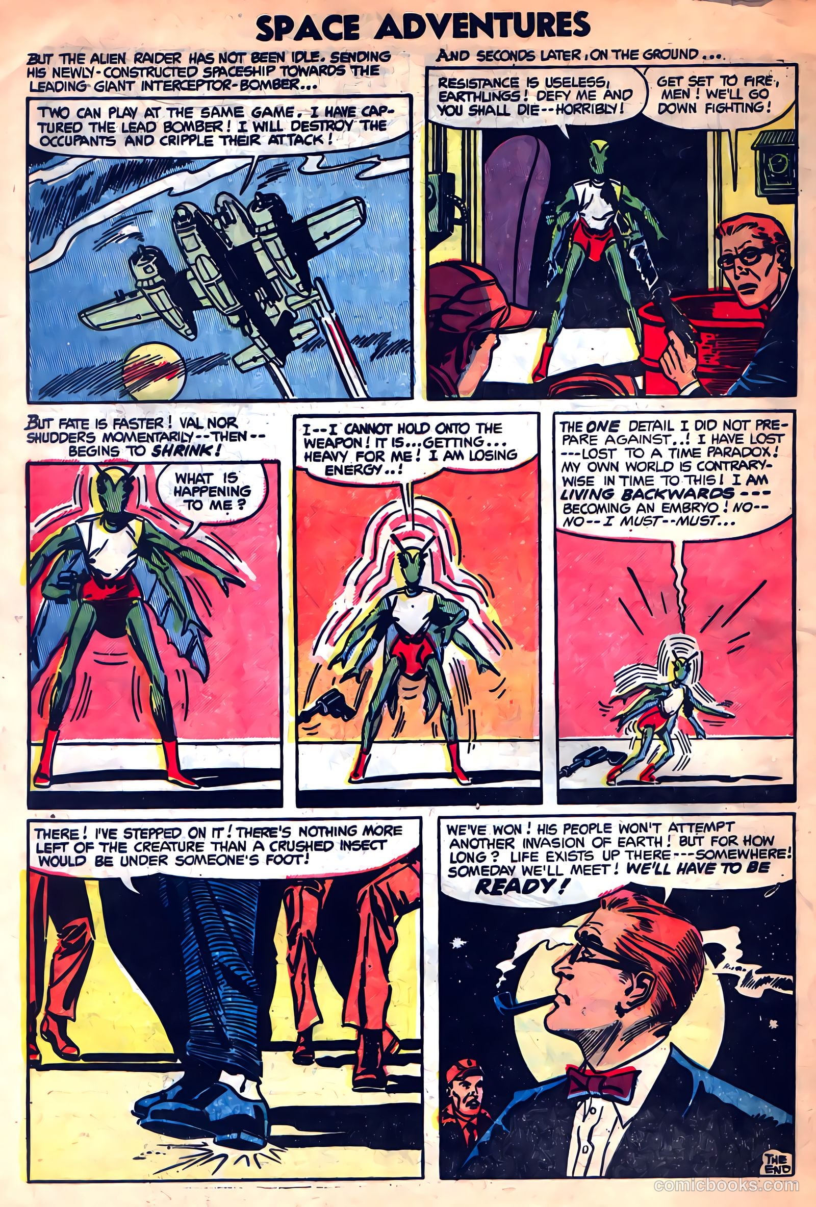 Space Adventures #12 (1954) — page 32 of 36